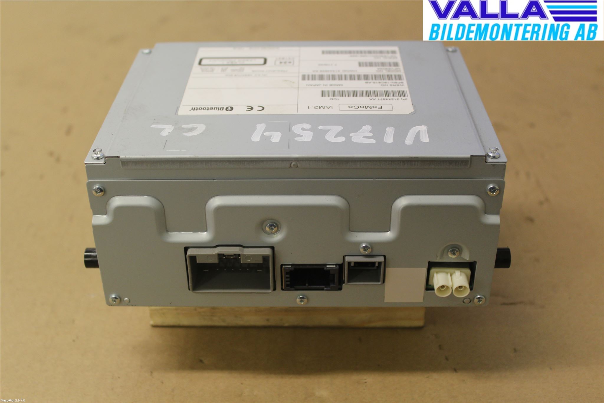 Volvo V70 08-13 Cd Radio - Multimediapanel