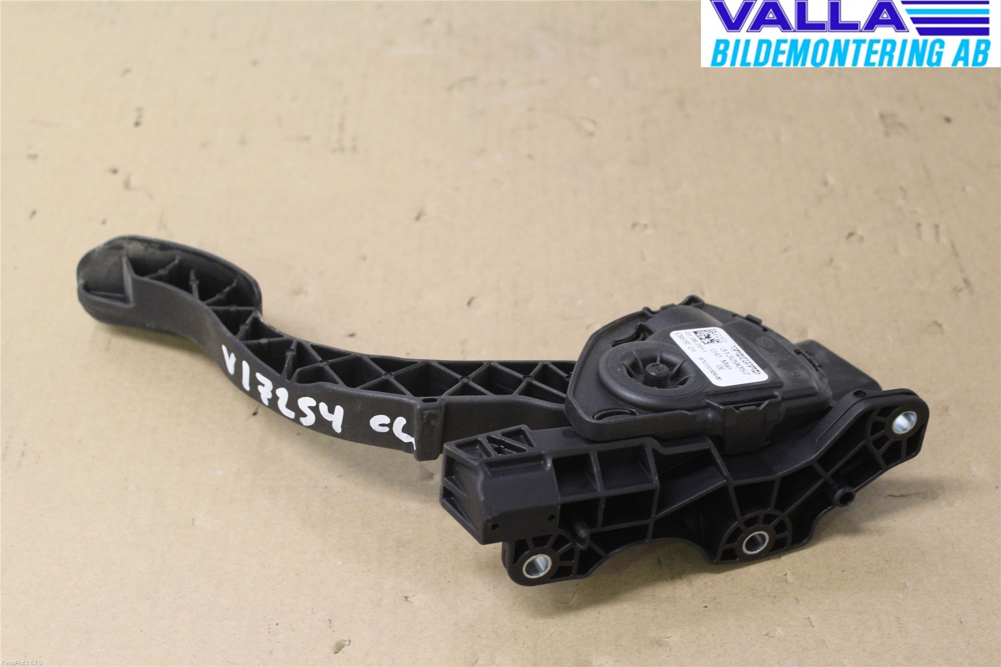 Volvo V70 08-13 Gaspedal