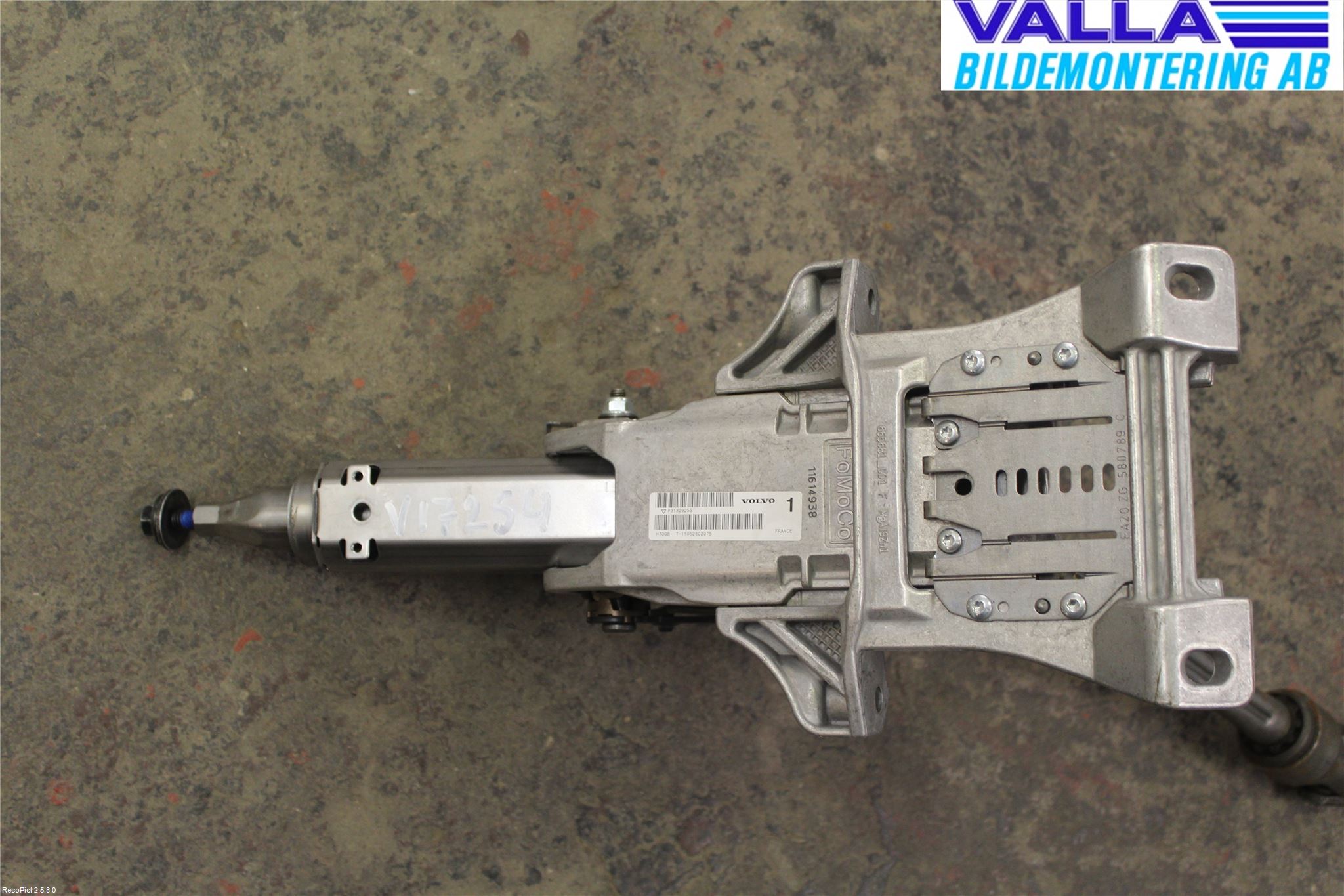 Volvo V70 08-13 Rattaxelagg Justerbart