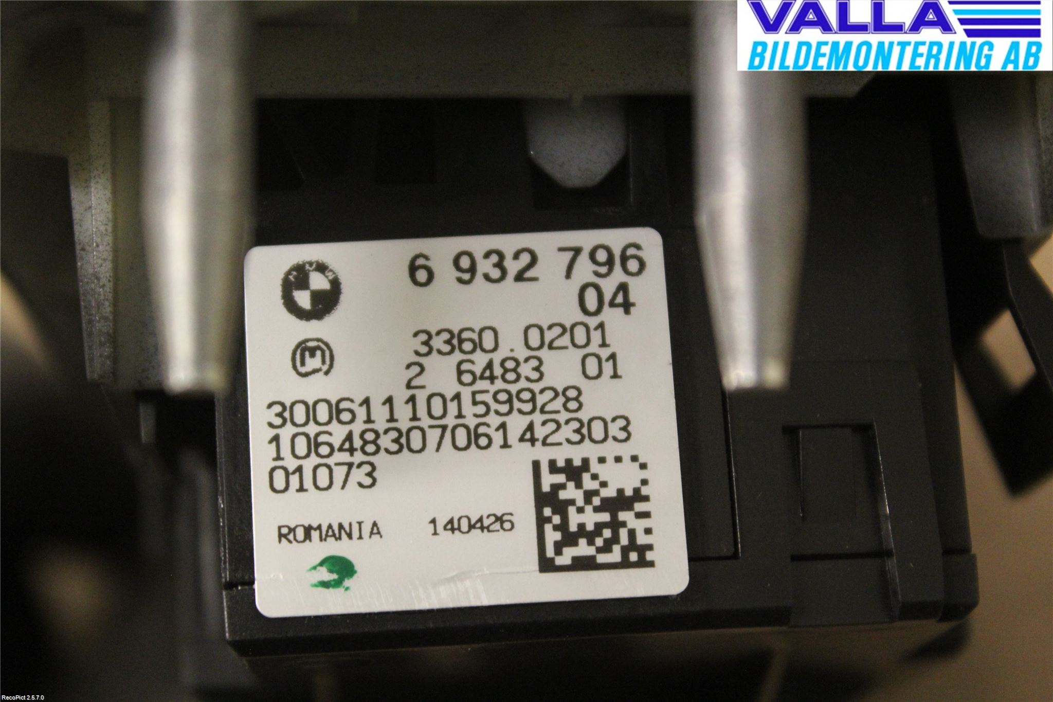 BMW 3 E92/93 Coupé/Cab 05-14 Strömställare Ljus