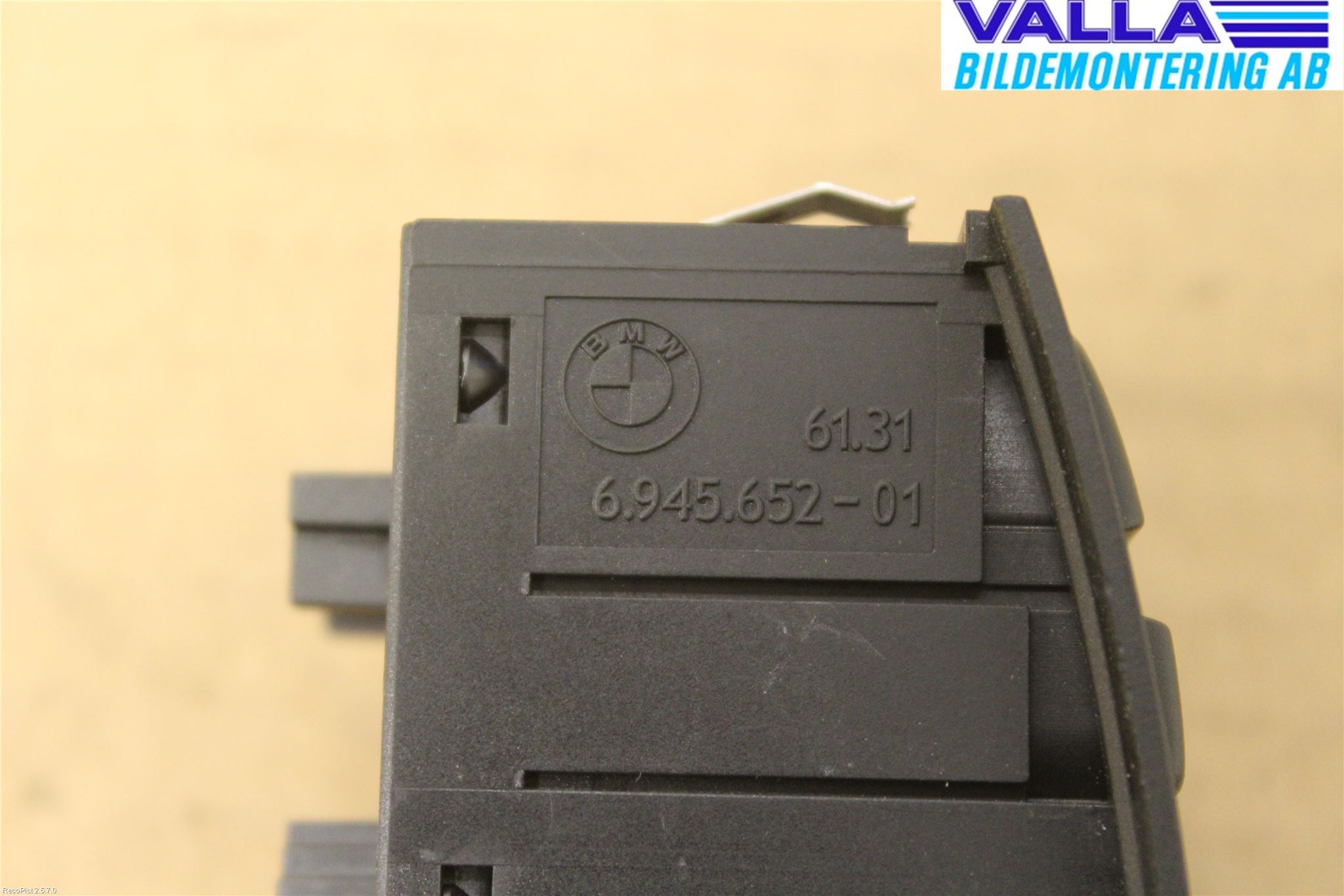 BMW 3 E92/93 Coupé/Cab 05-14 Strömställare Varnings