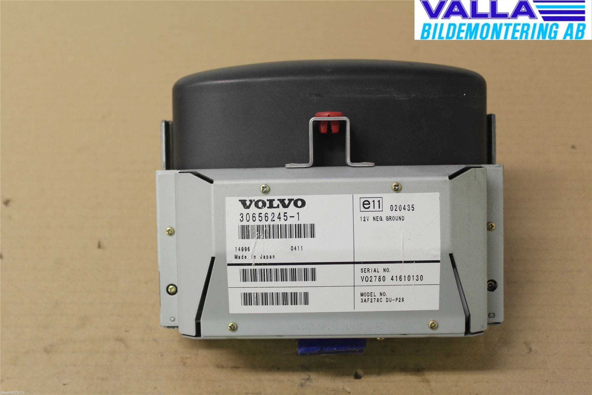 Volvo V70 05-08 Gps Navigator