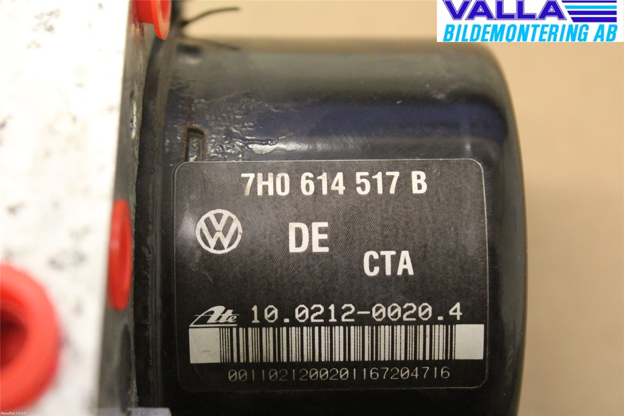 Volkswagen VW TRANSP/CARAVELLE (T5) 04-15 Abs Hydraulaggregat
