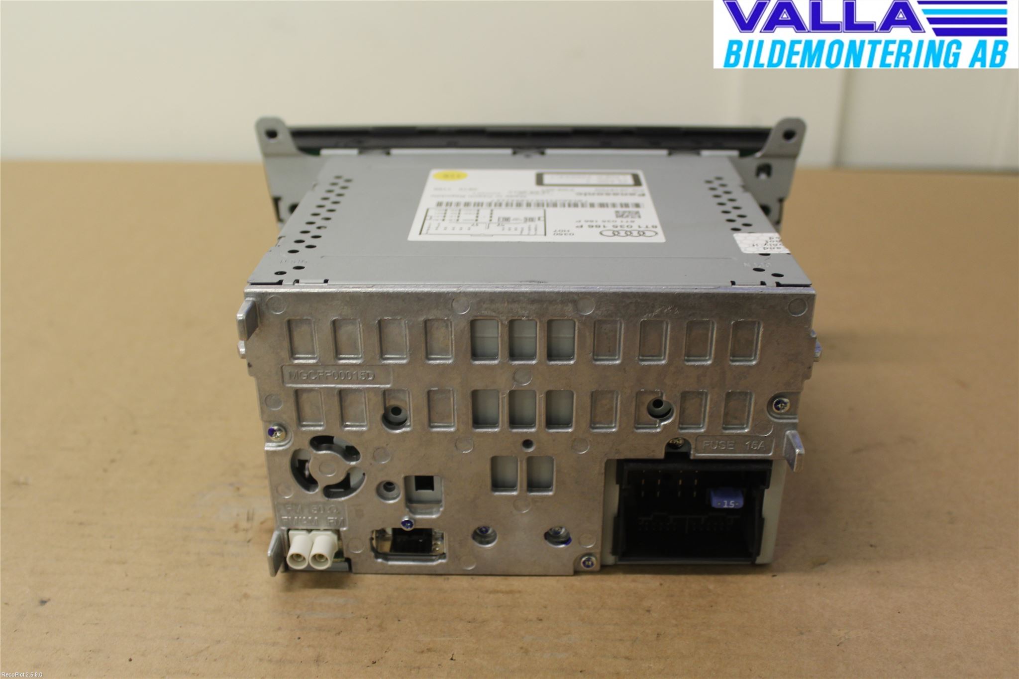 Audi A4/S4 08-11 Cd Radio - Multimediapanel