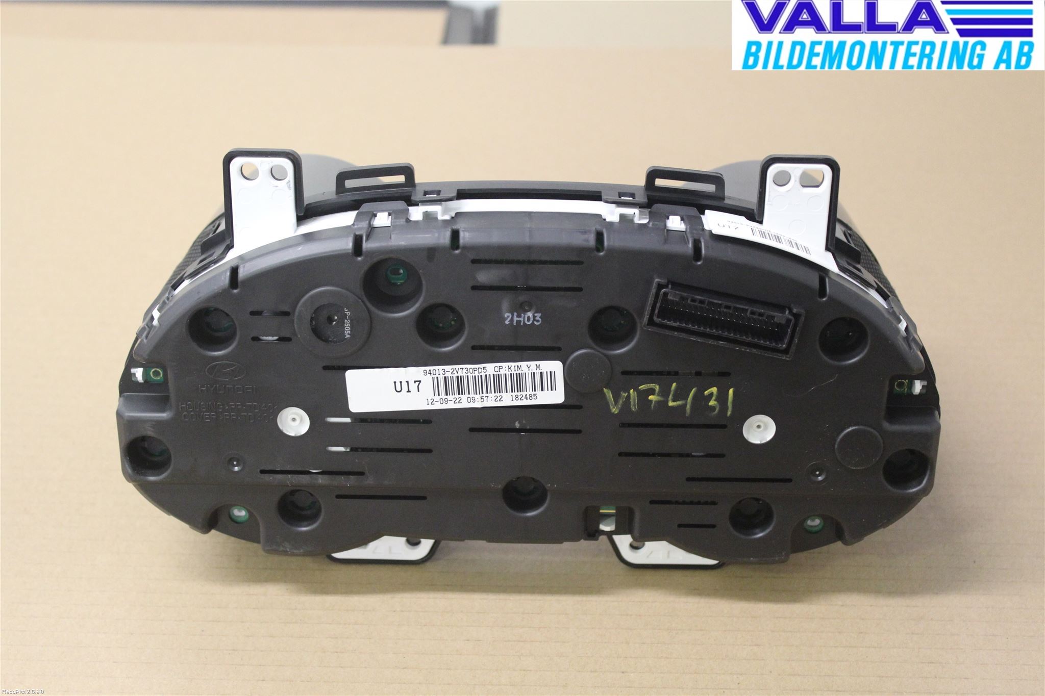 Hyundai VELOSTER 12-17 Instrument Komb