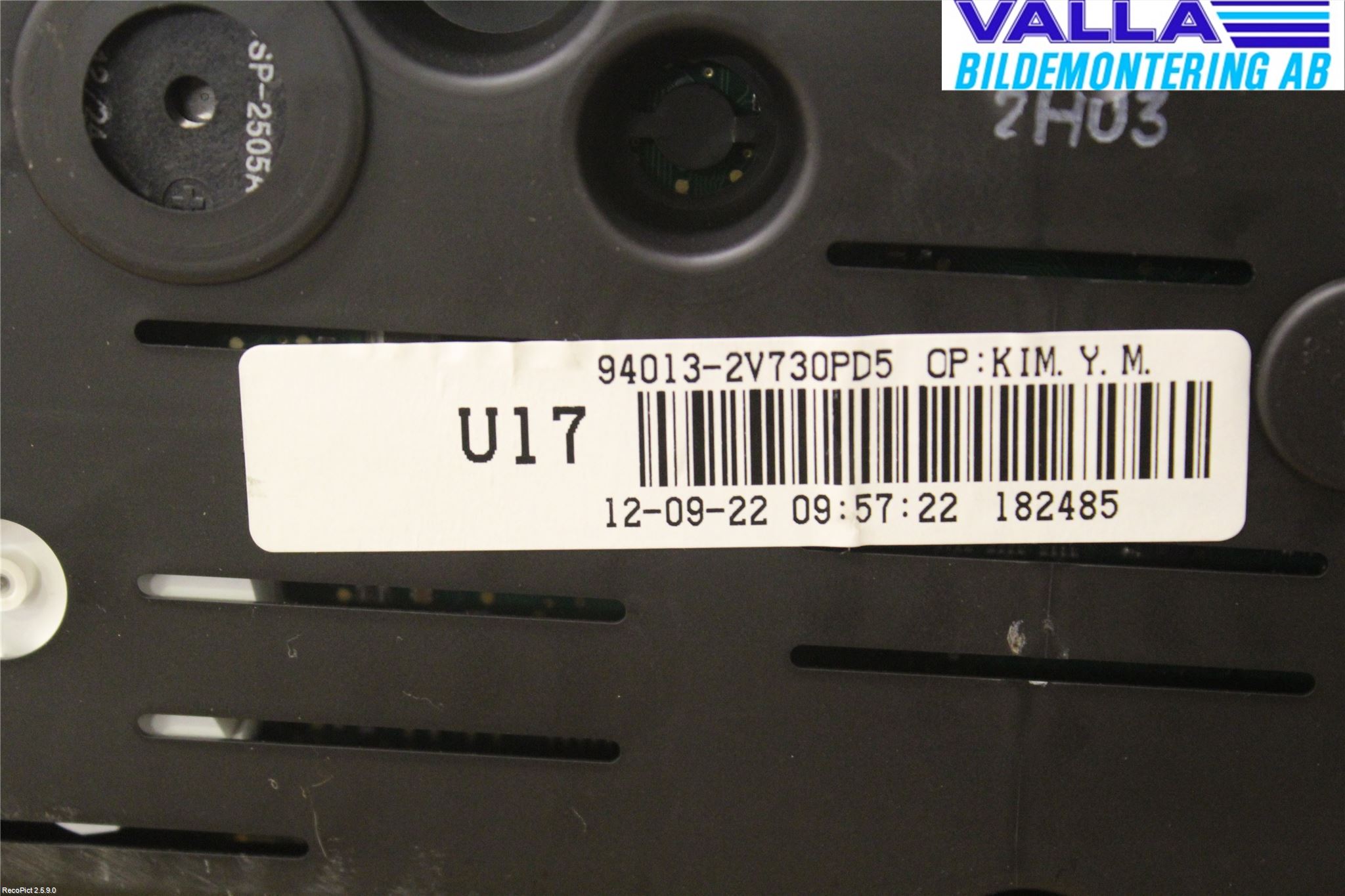 Hyundai VELOSTER 12-17 Instrument Komb