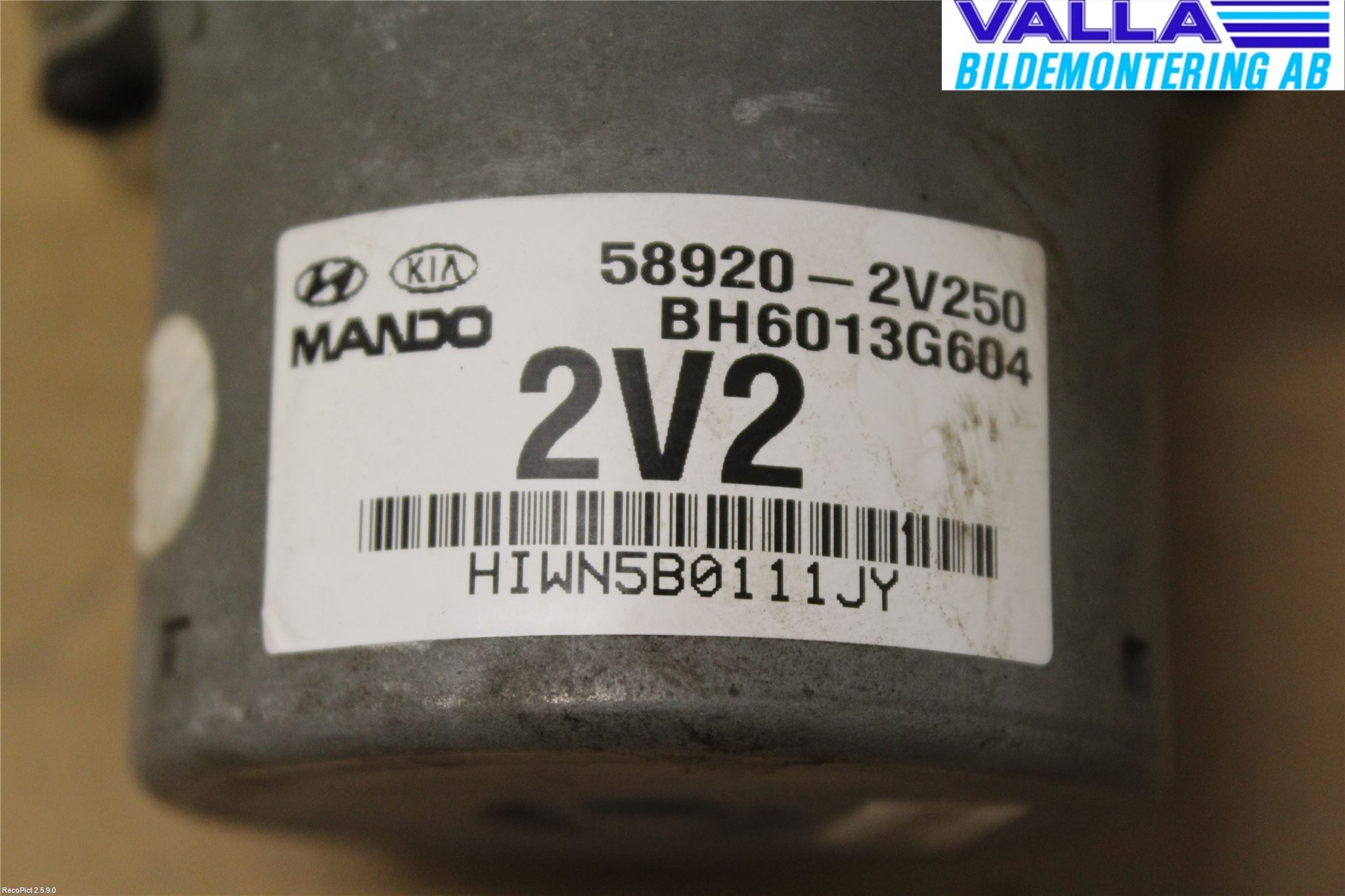 Hyundai VELOSTER 12-17 Abs Hydraulaggregat