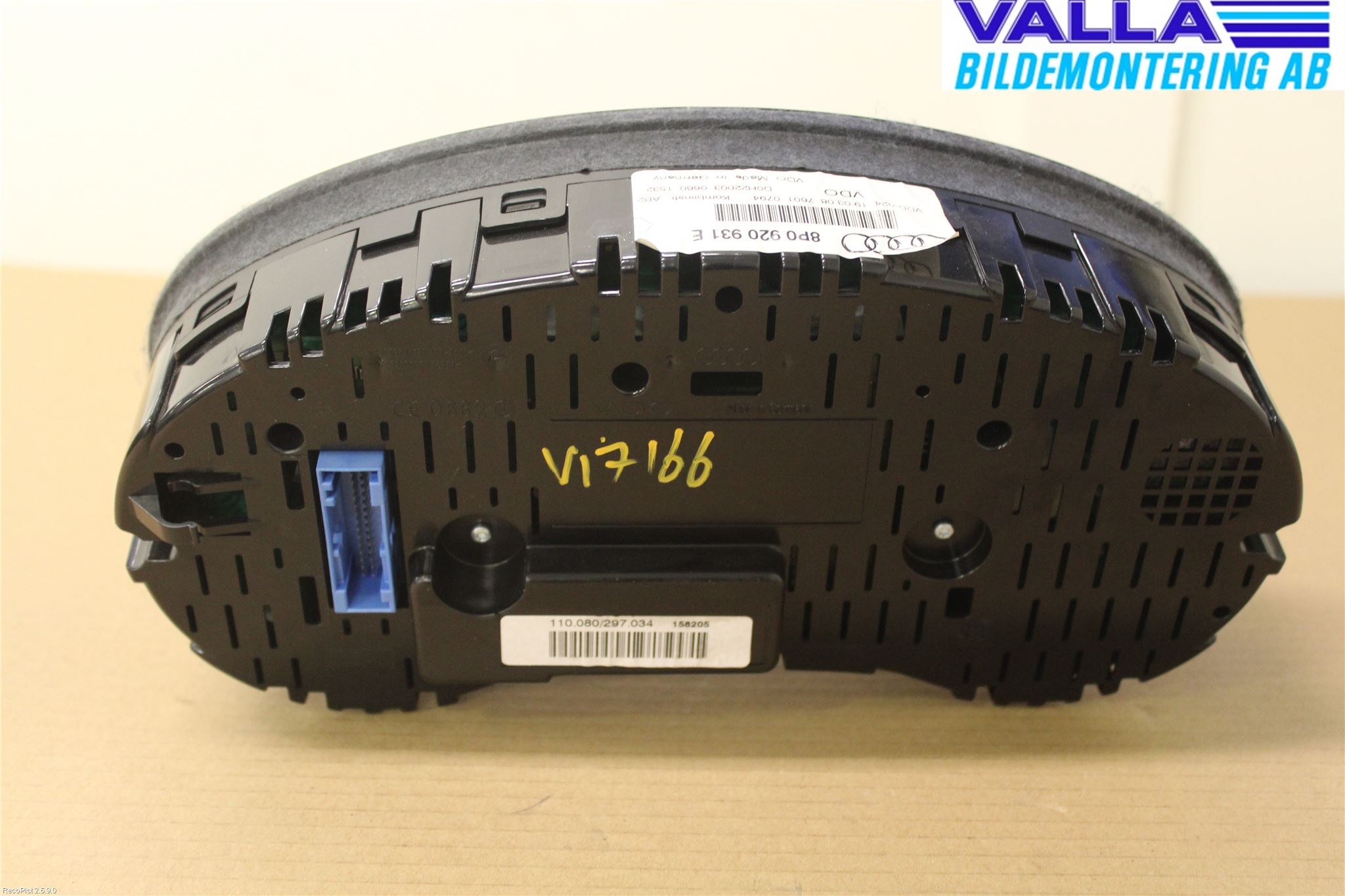Audi A3/S3 05-13 Instrument Komb