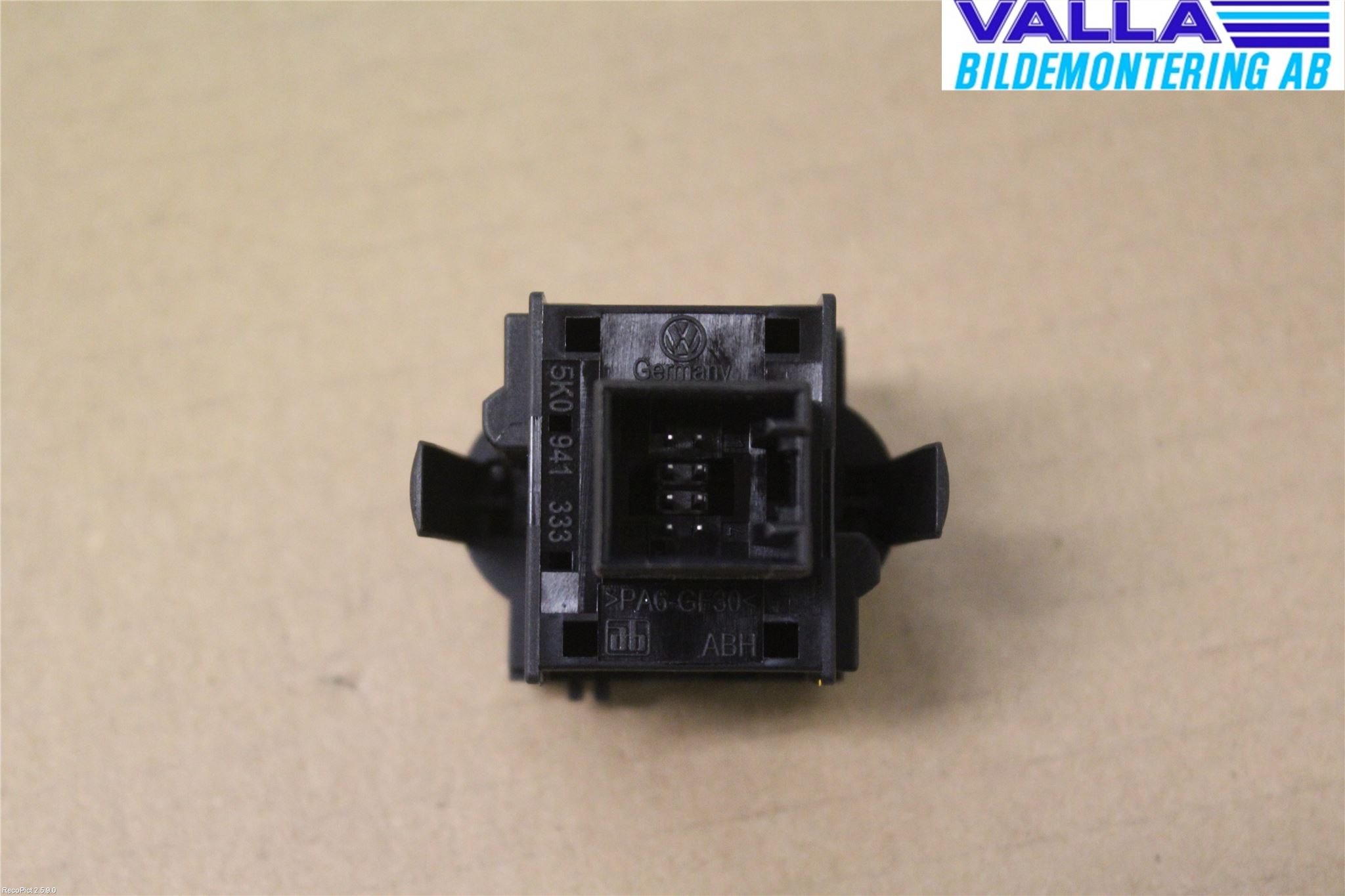 Volkswagen VW GOLF VI 09-13 Str Ljusvidd Reglering