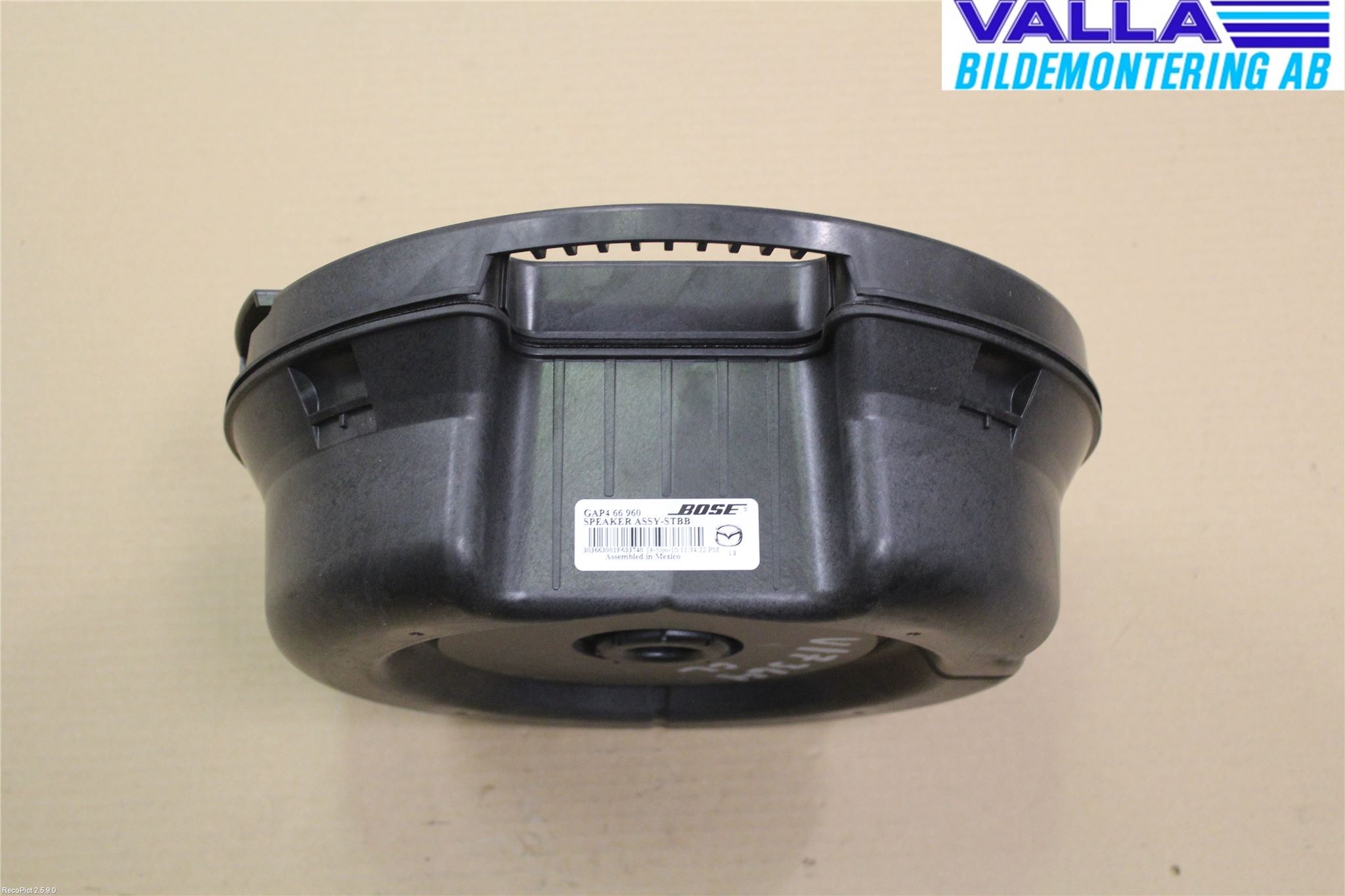 Mazda 6 08-13 Högtalare
