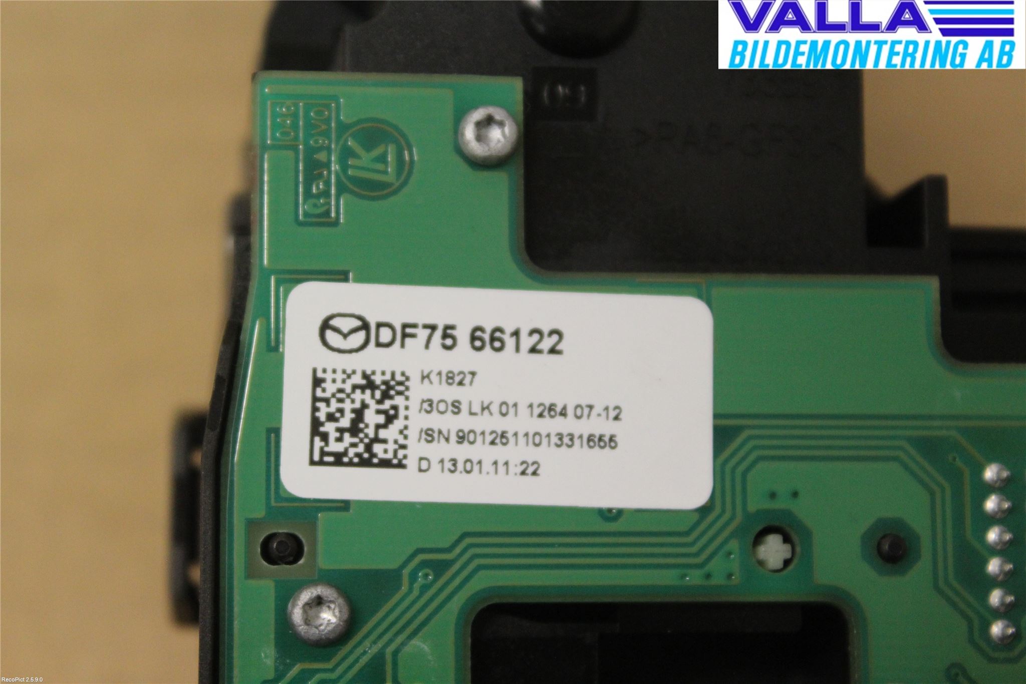 Mazda 6 08-13 Spak Blinkers-Ljusomk