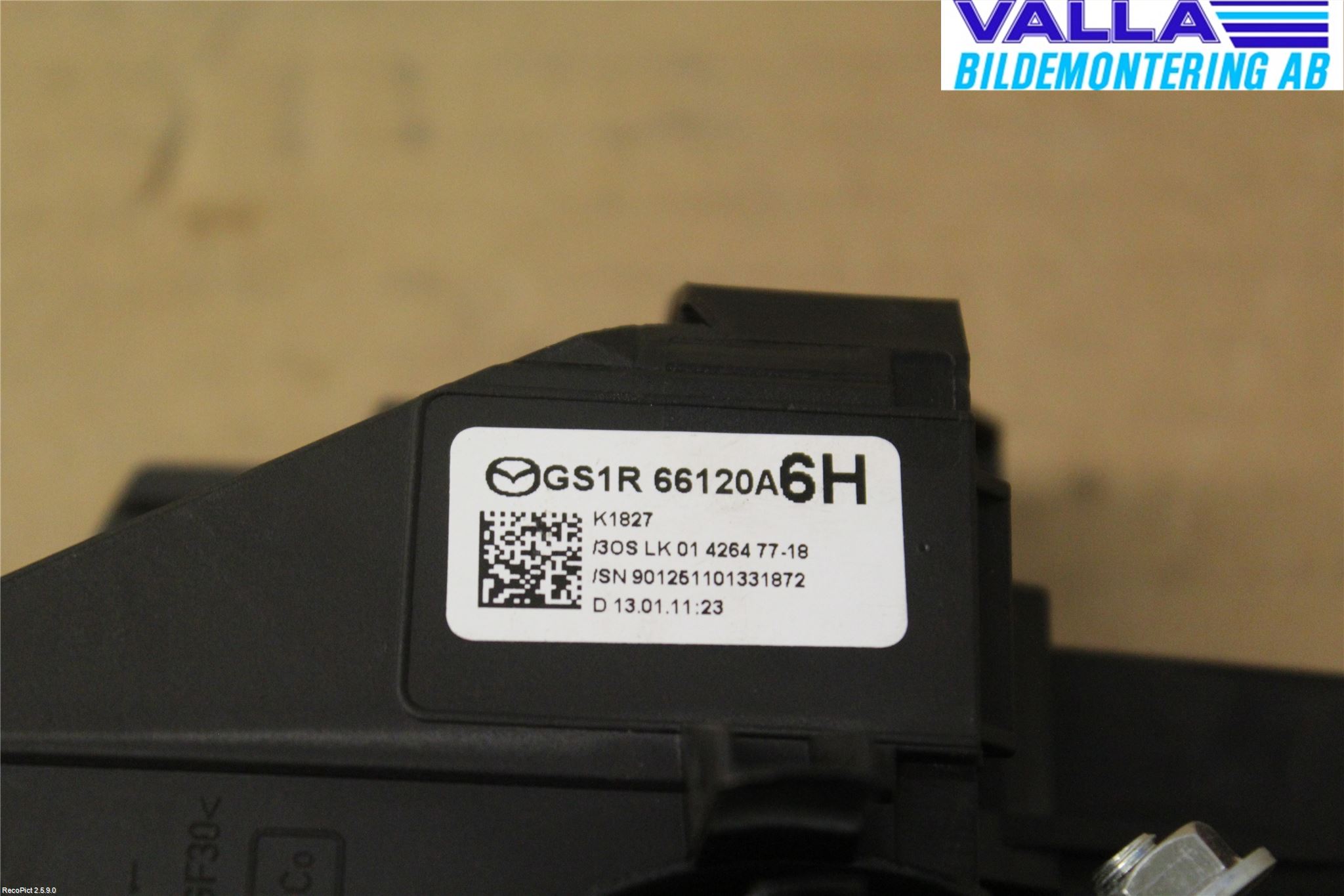 Mazda 6 08-13 Spak Konsoll-Fäste
