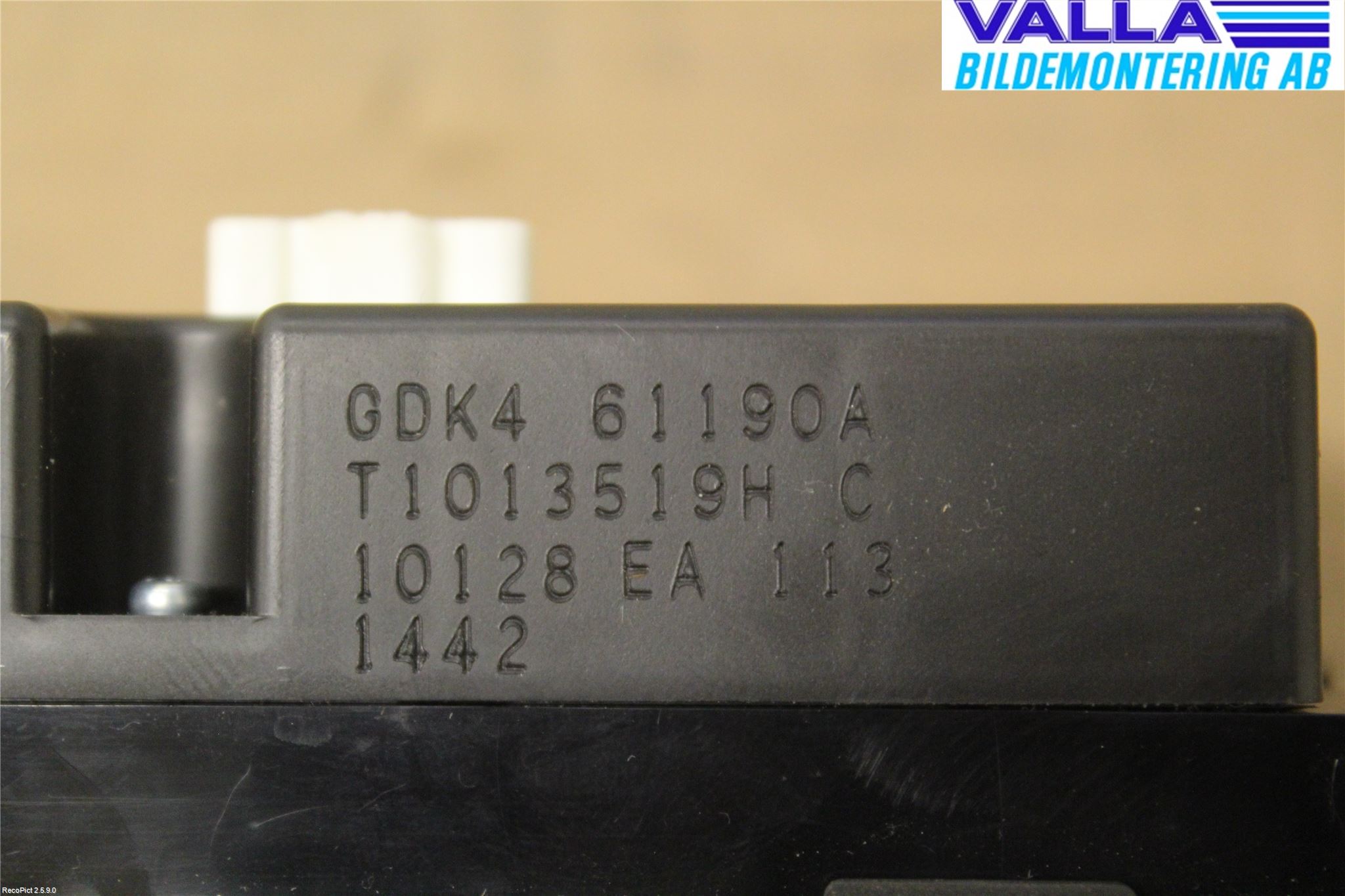 Mazda 6 08-13 Ac Styrenhet Ac Manöveren