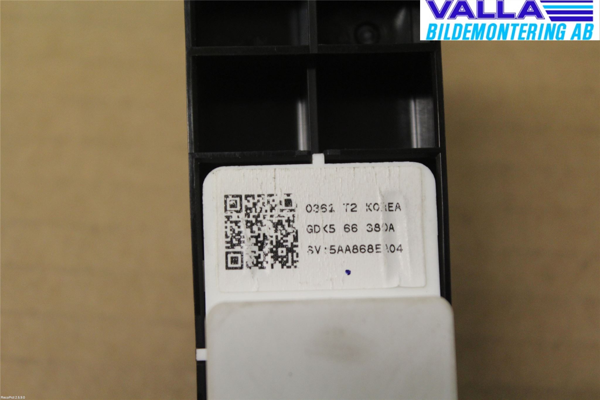 Mazda 6 08-13 Strömställare Elhiss