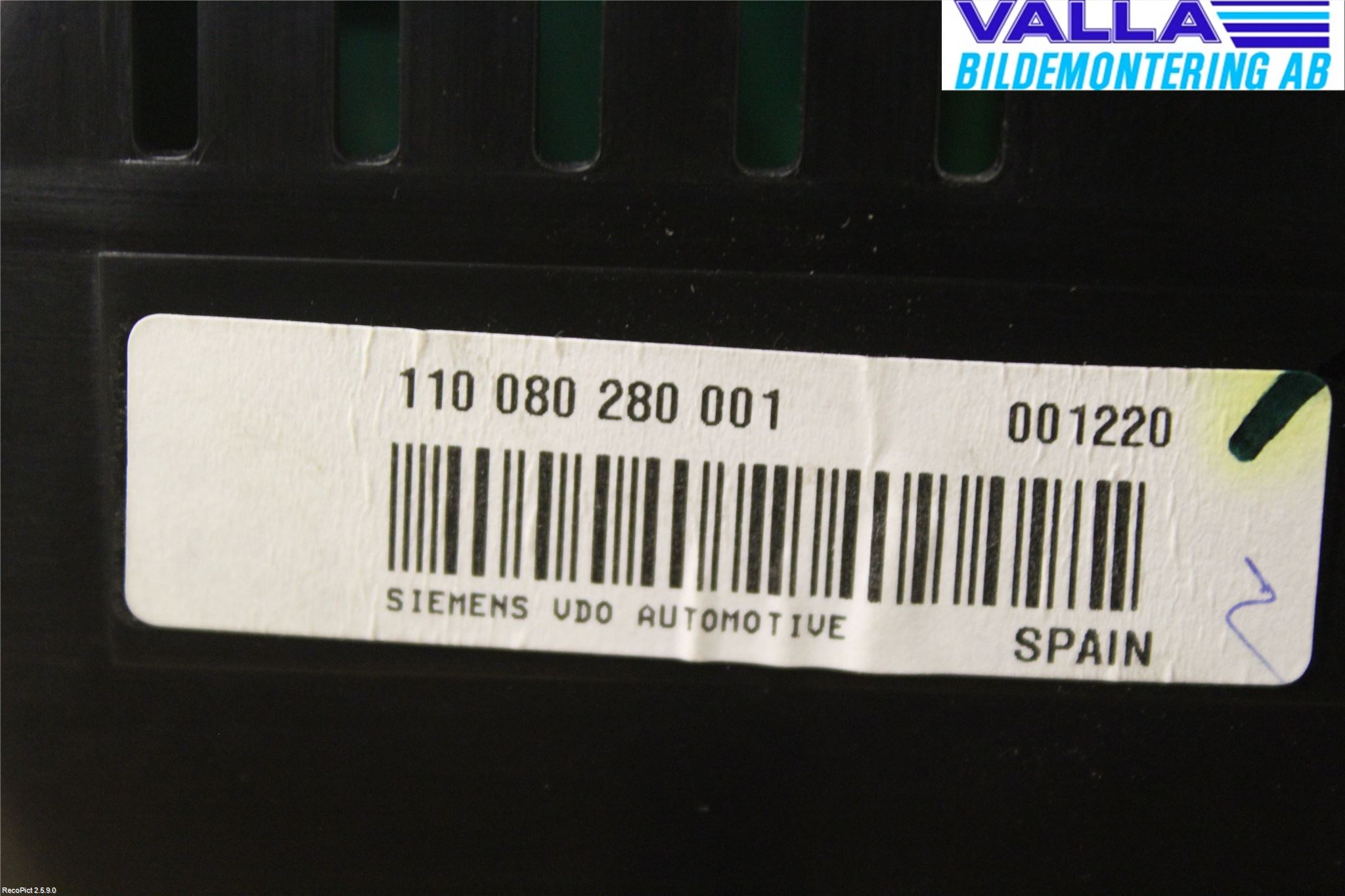 Seat ALTEA Instrument Komb