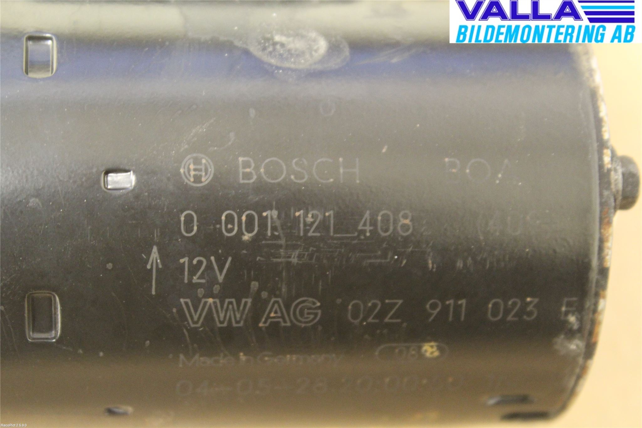 Seat ALTEA Startmotor