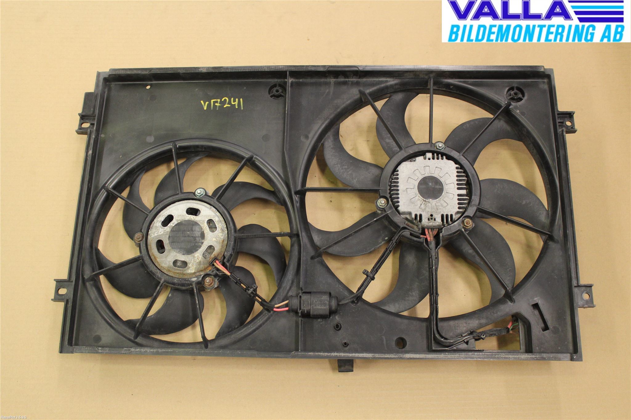 Seat ALTEA Kylfläkt El