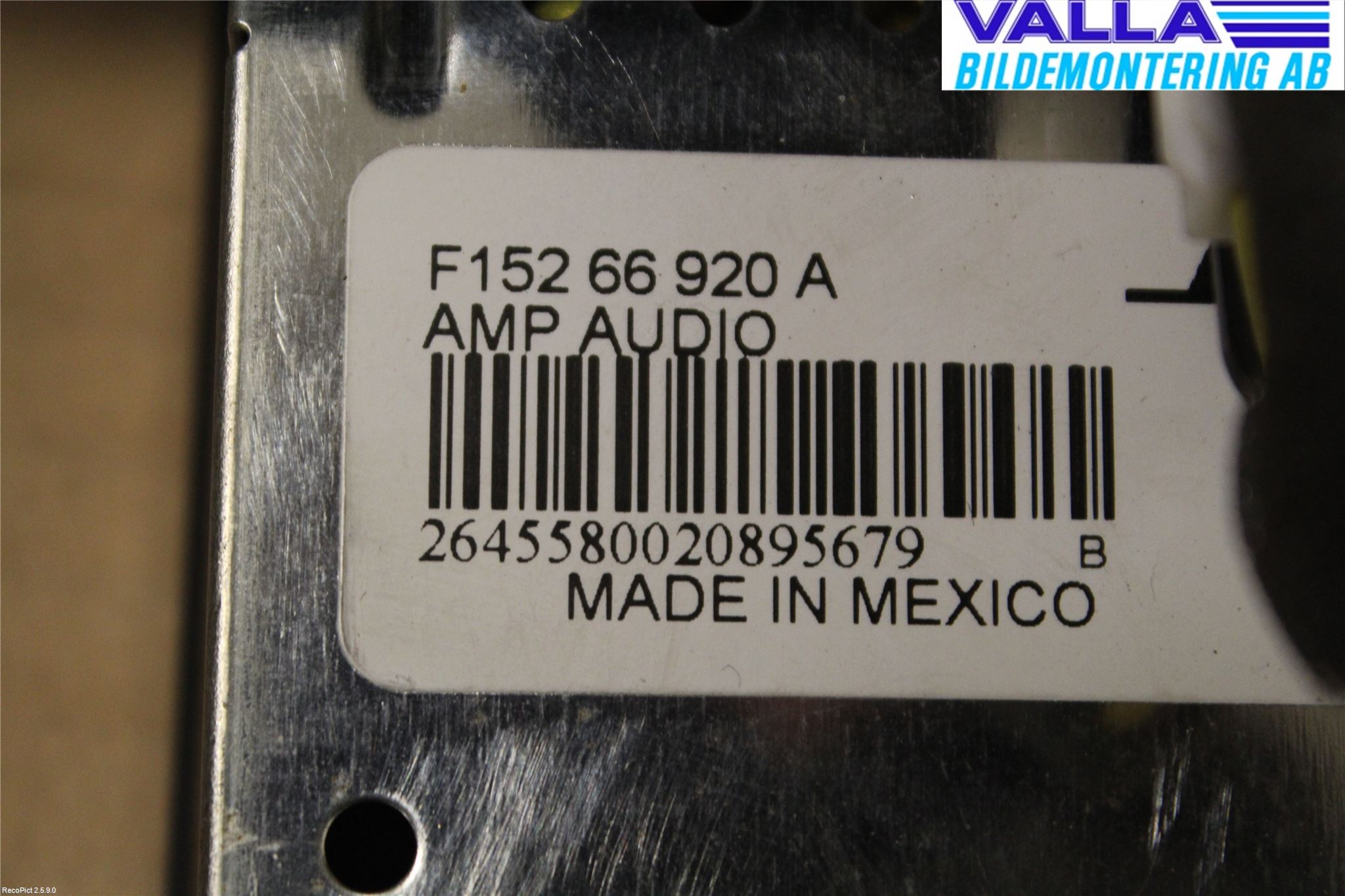 Mazda RX8 Radio-Stereo Förstärkare