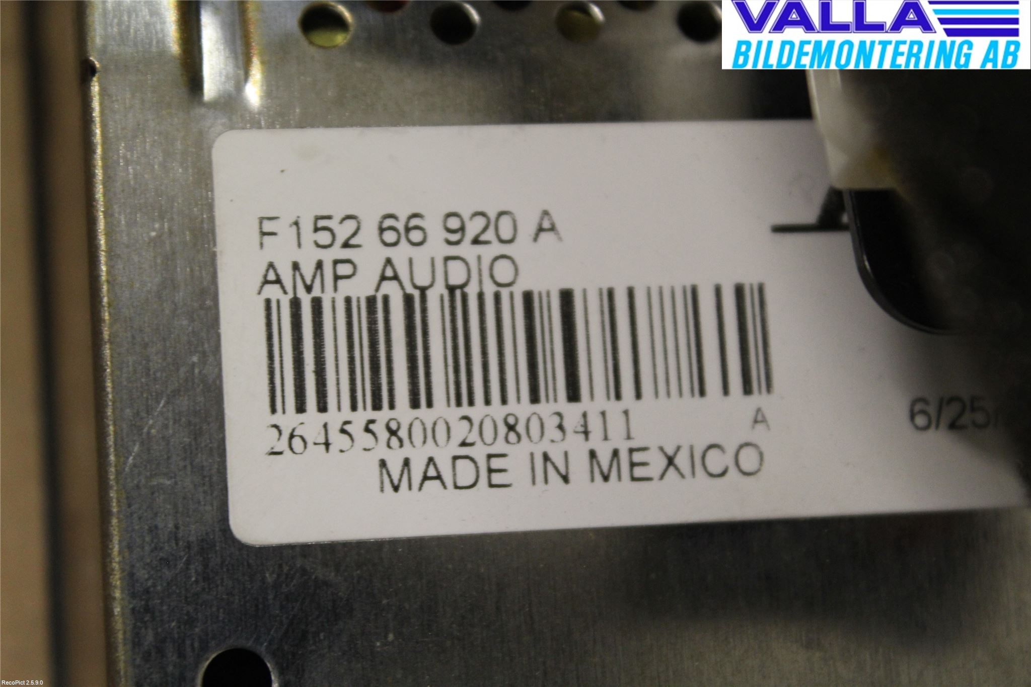 Mazda RX8 Radio-Stereo Förstärkare