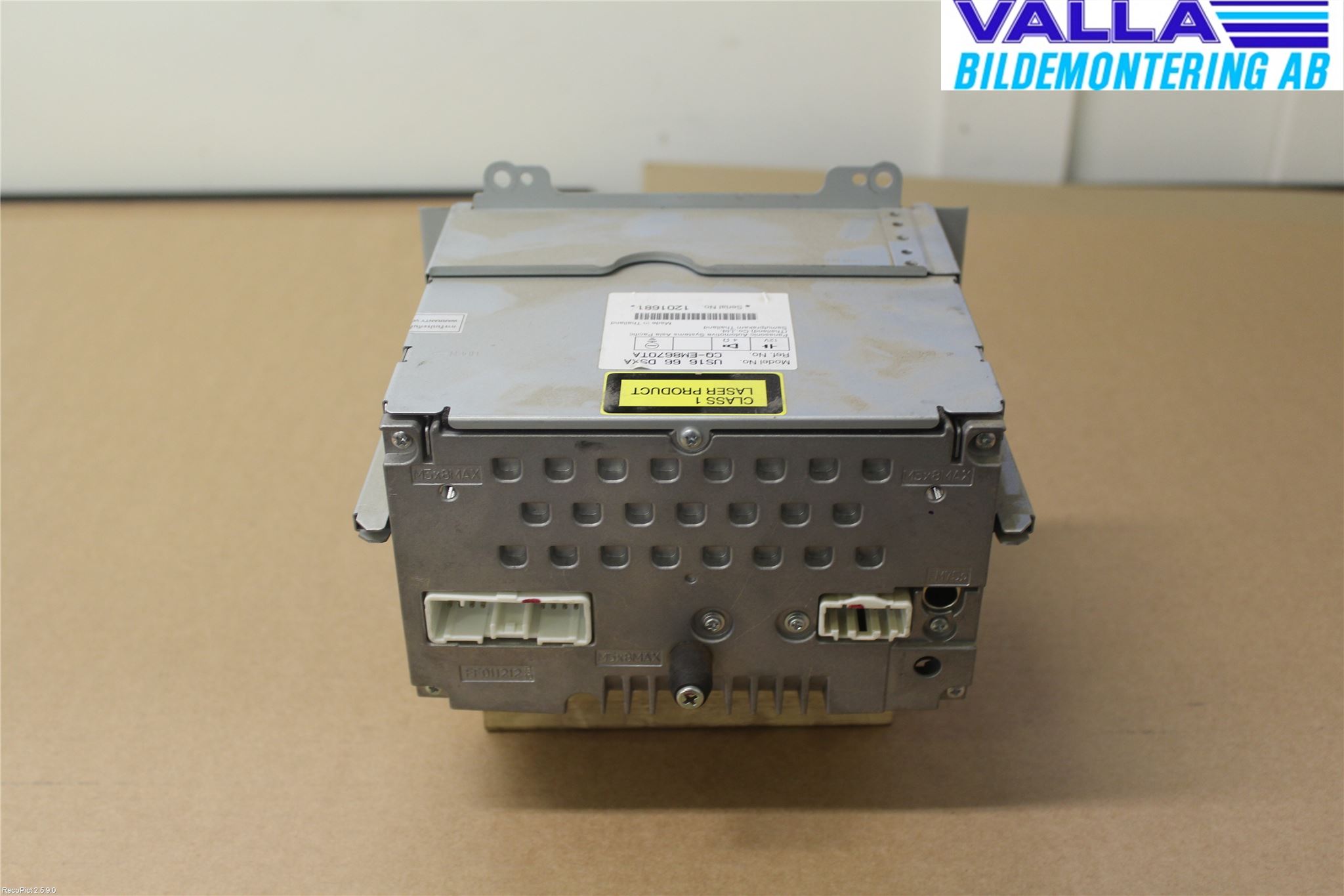 Mazda BT-50 Cd Radio - Multimediapanel