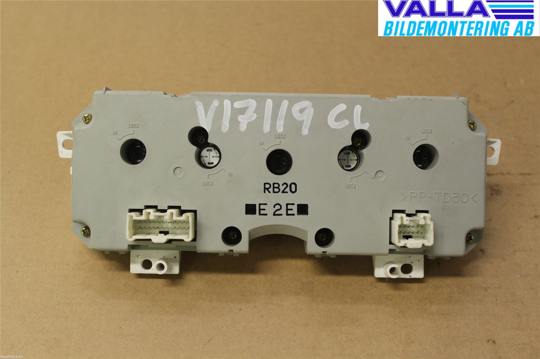 Mazda 6 02-08 Värmereglage