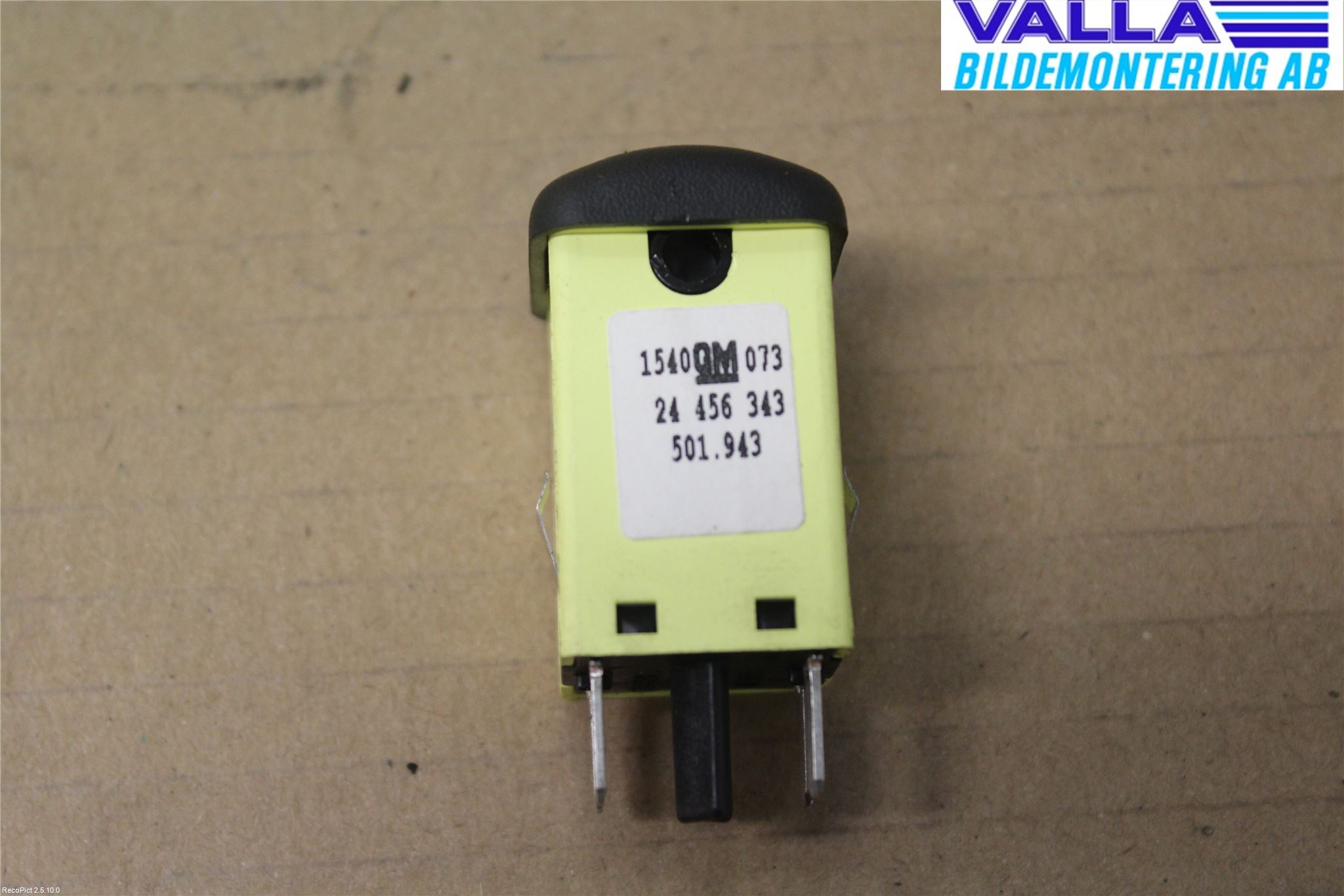 Opel ZAFIRA A 99-05 Strömställare Stolvärme