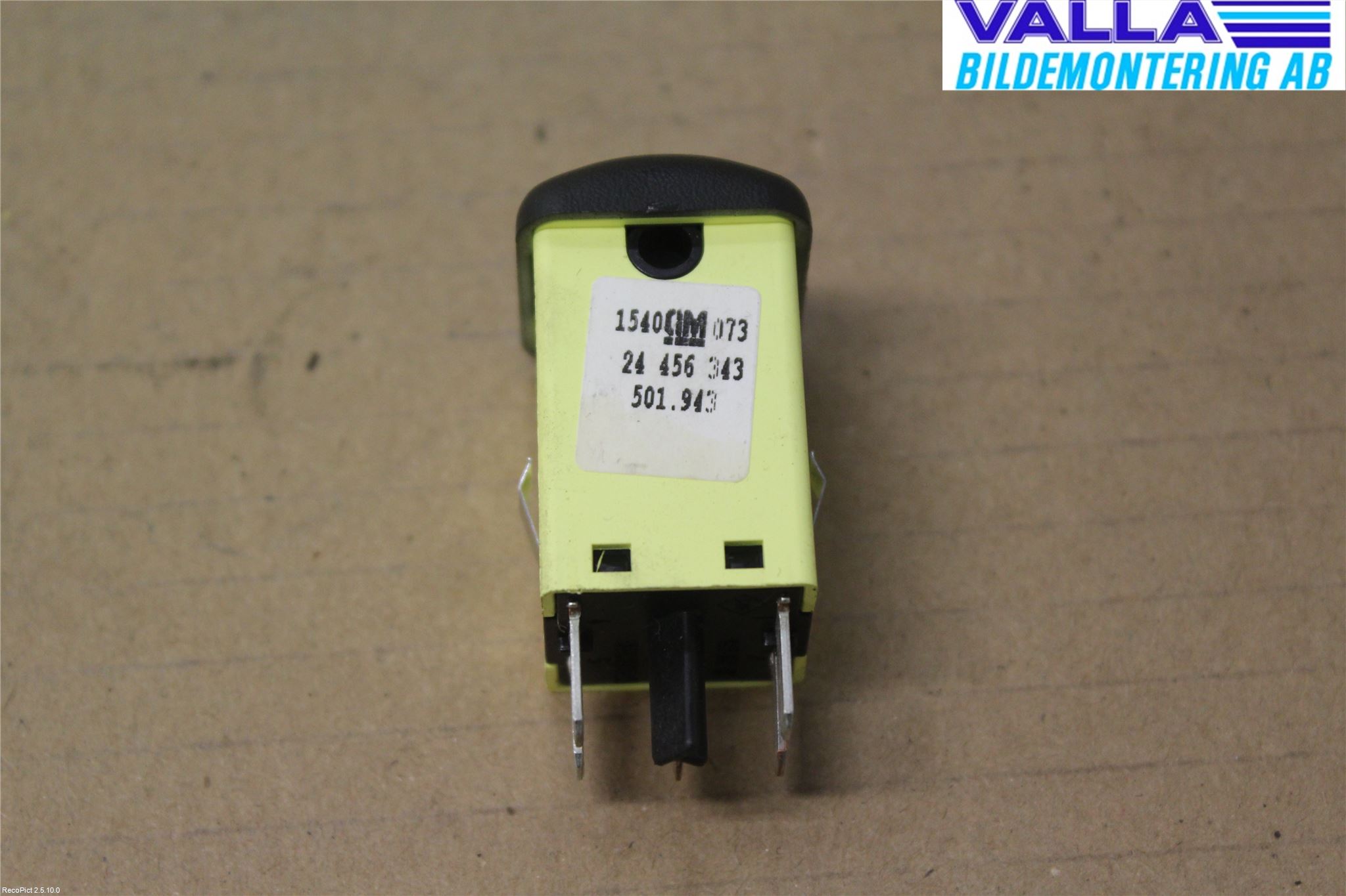 Opel ZAFIRA A 99-05 Strömställare Stolvärme