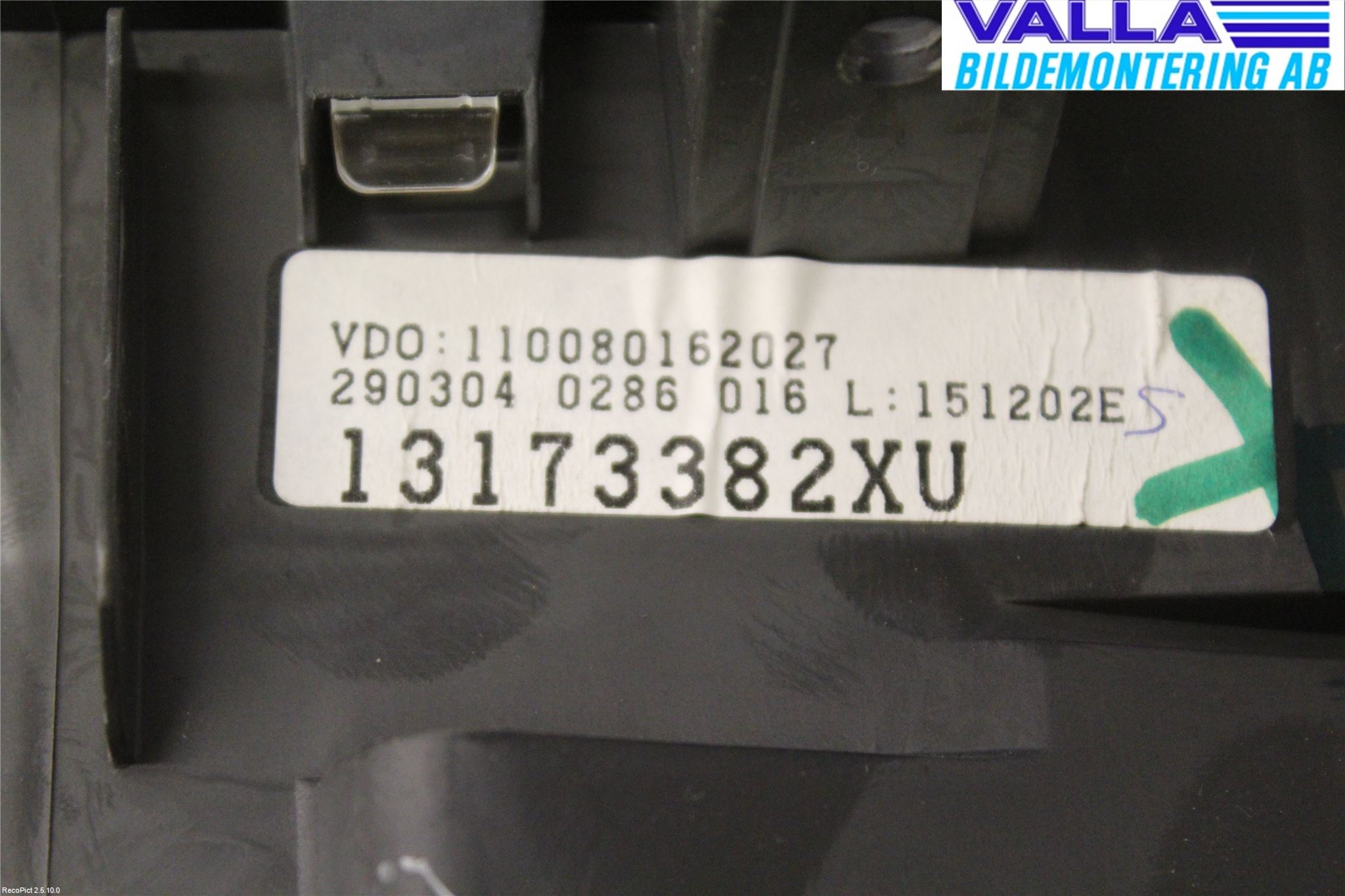 Opel MERIVA A   03-10 Instrument Komb