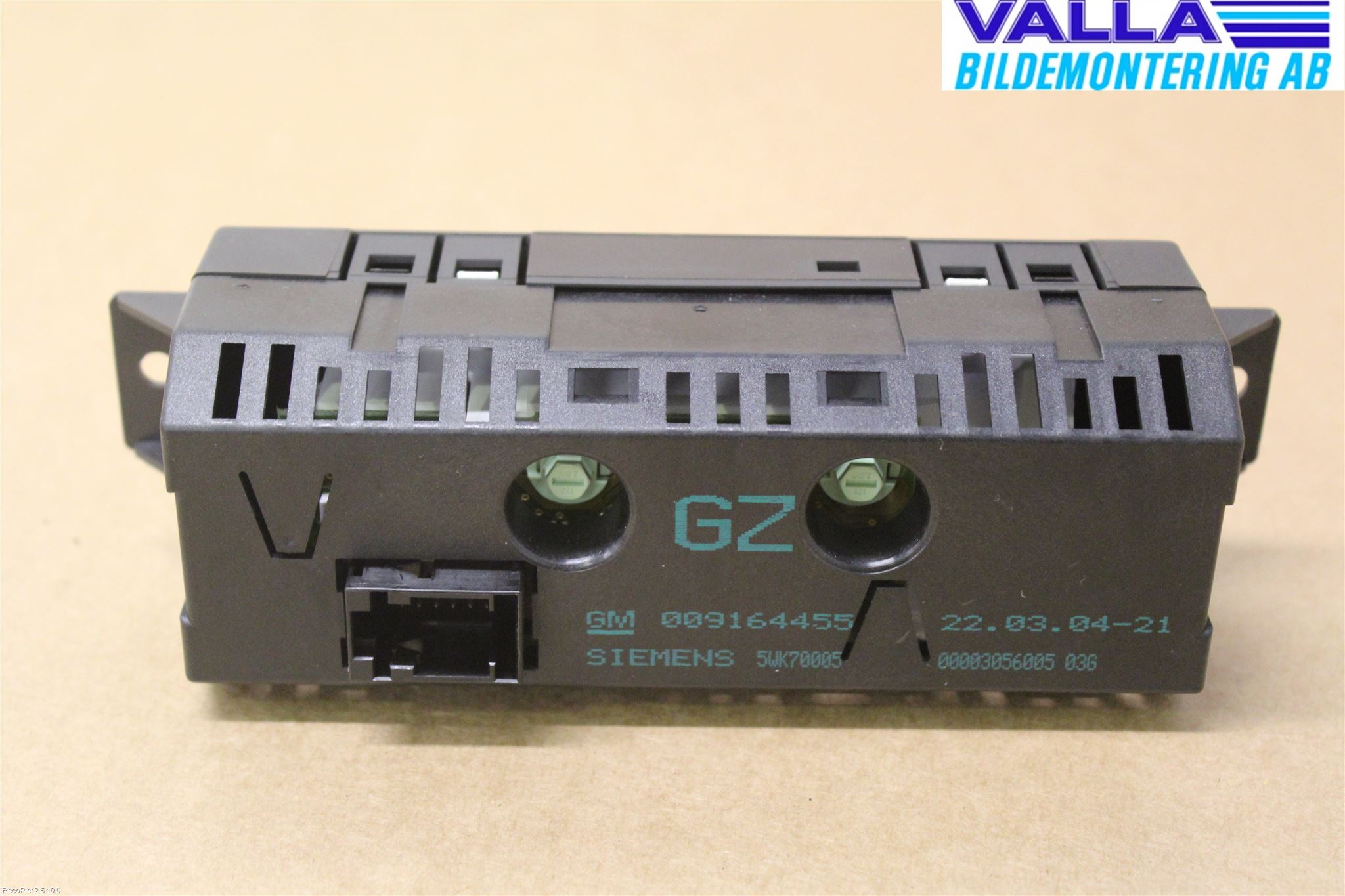 Opel MERIVA A   03-10 Kontrolldisplay