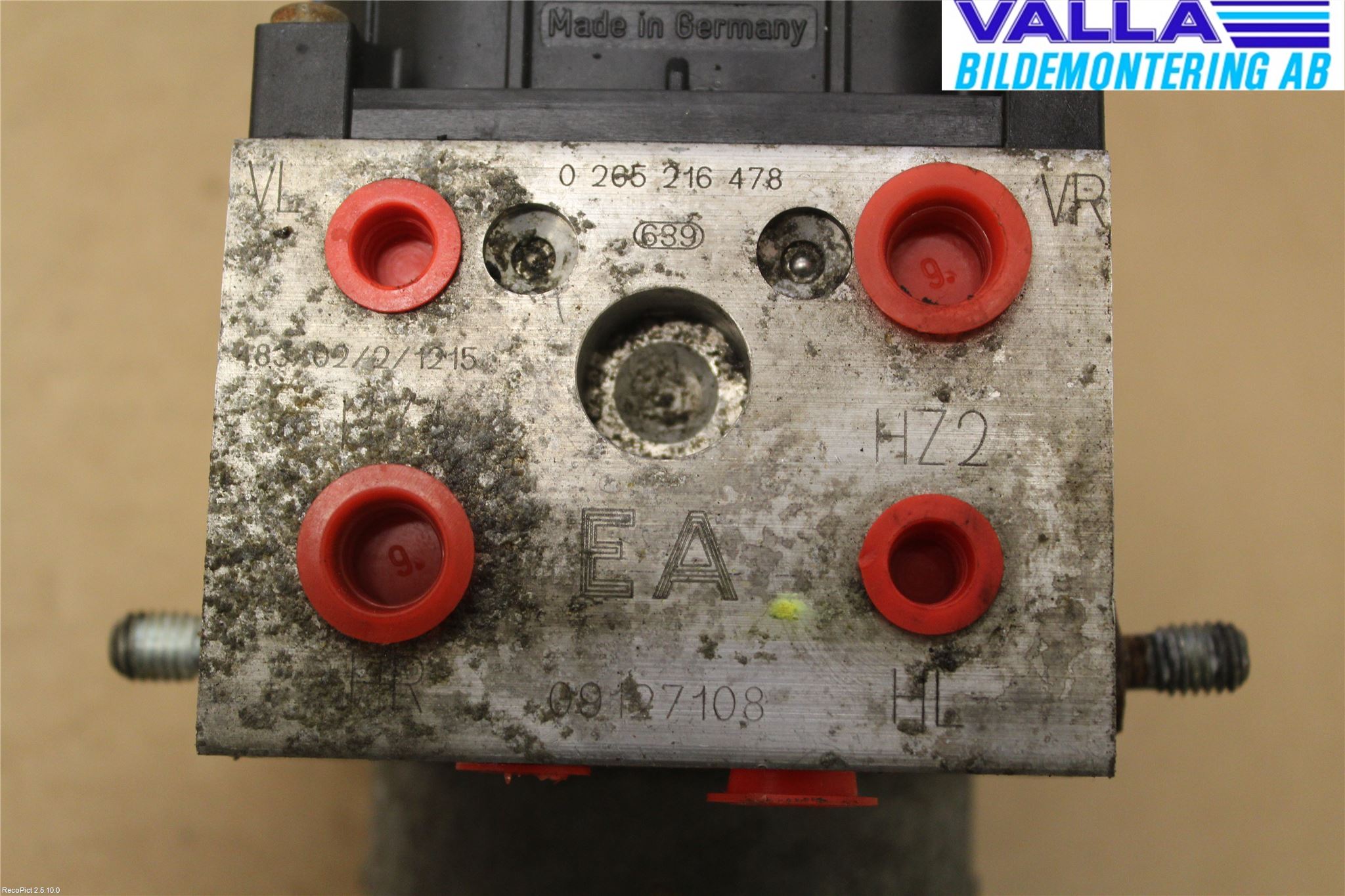 Opel MERIVA A   03-10 Abs Hydraulaggregat