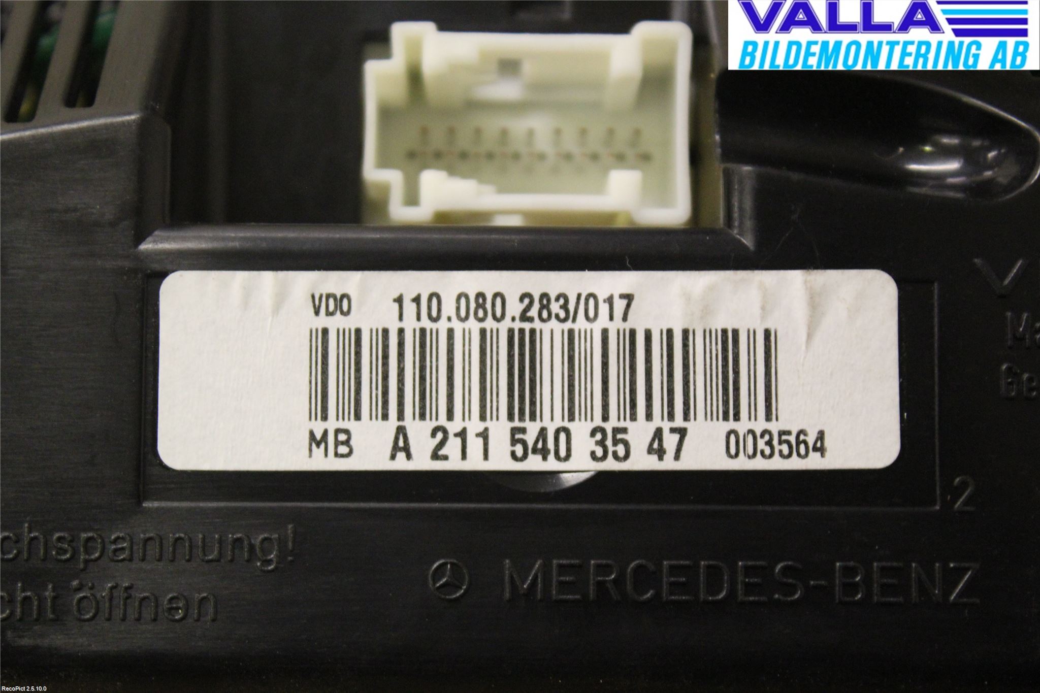 Mercedes-Benz MB E-KLASS (W211) 02-09 Instrument Komb