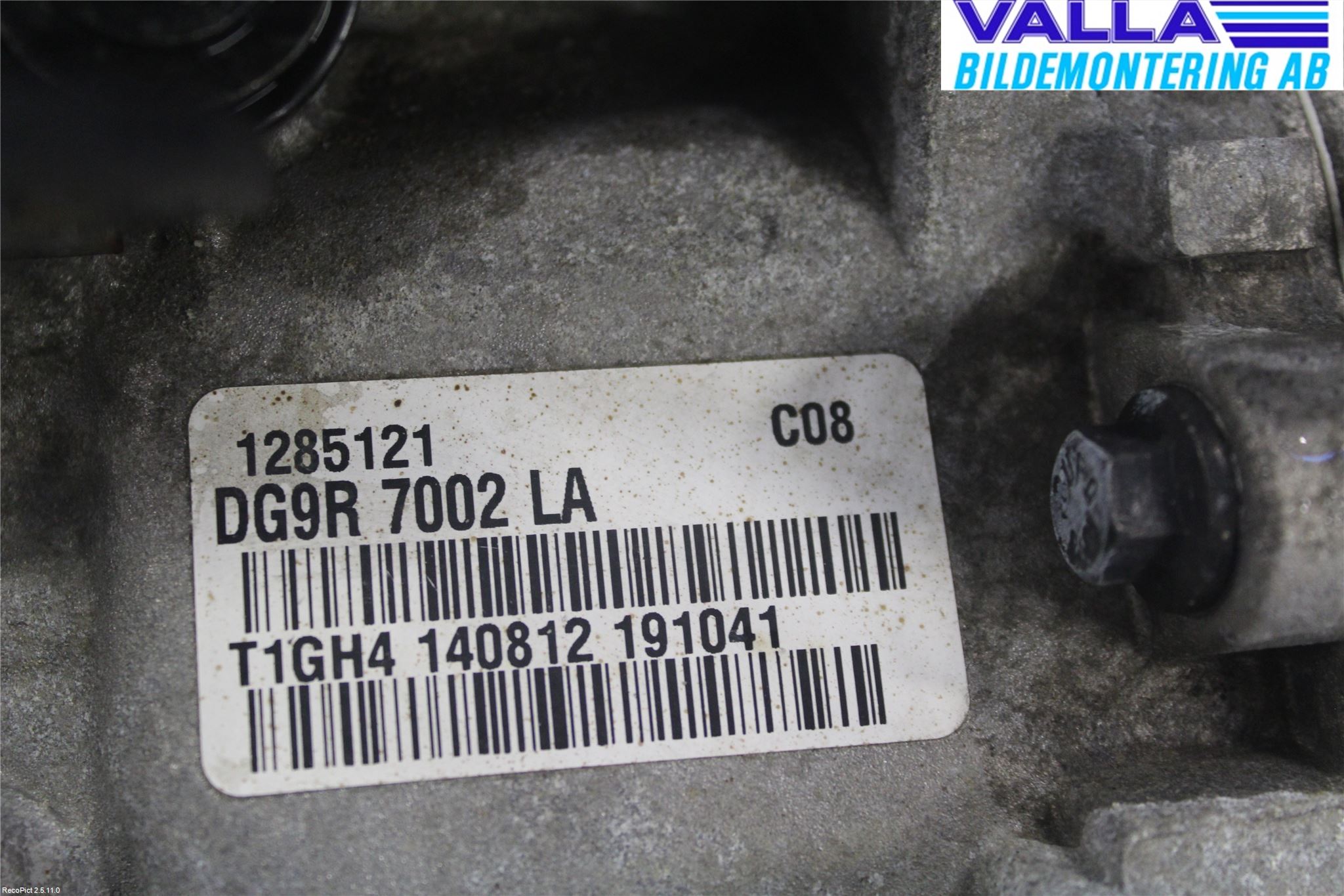 Volvo V70 08-13 Växellåda Man 6 Vxl