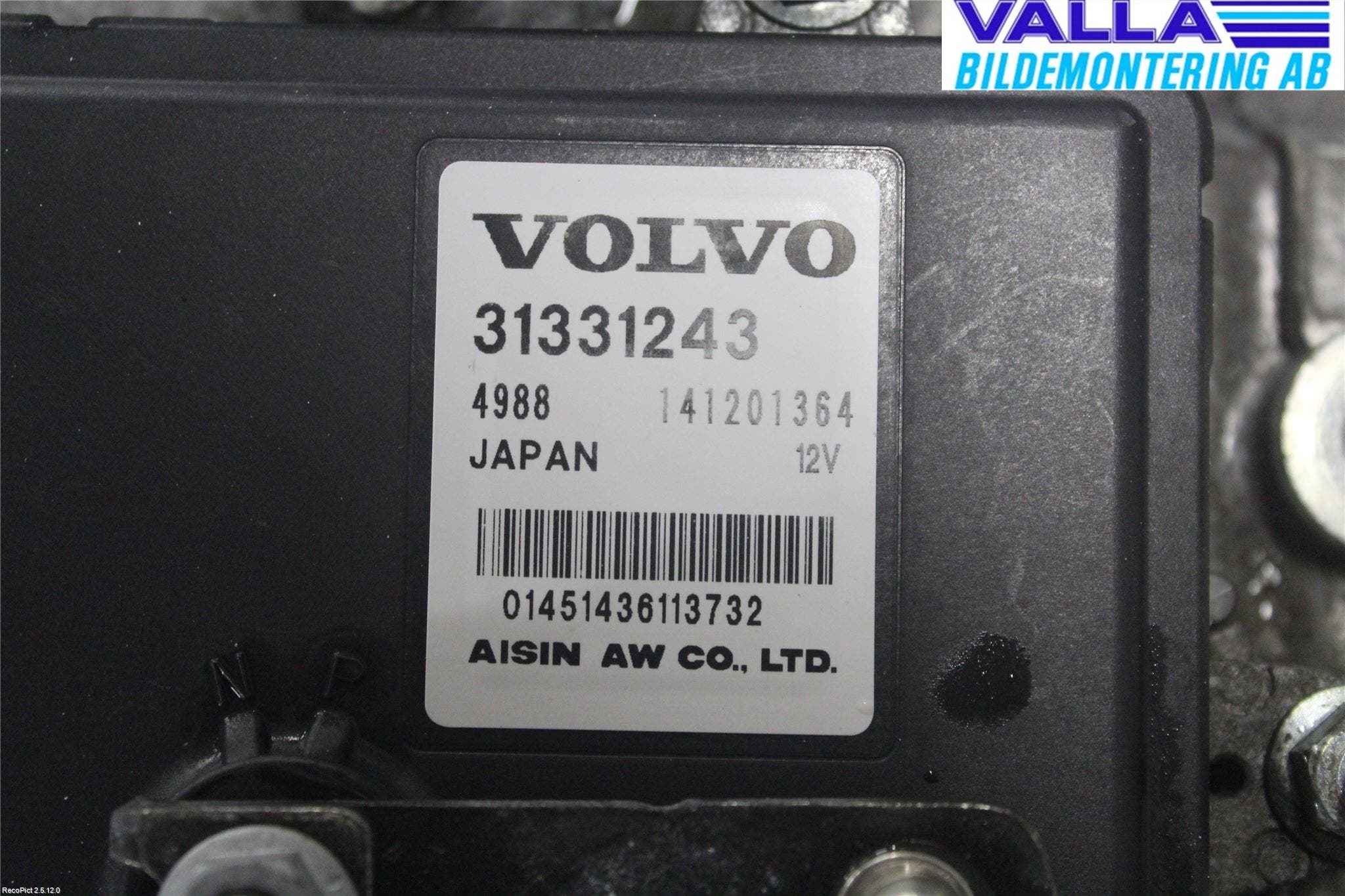 Volvo V60 14-18 Växellåda Automat