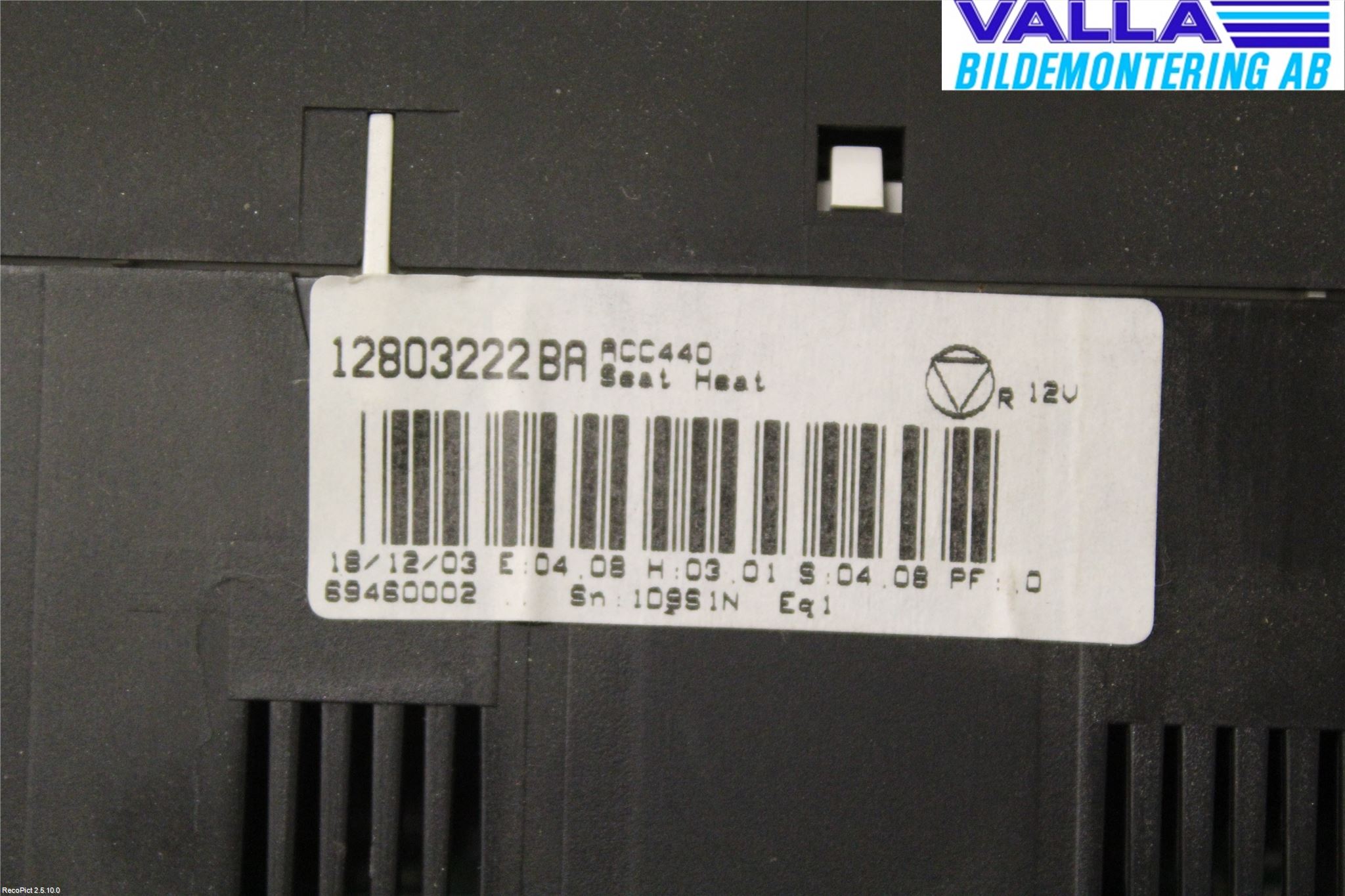 Saab 9-3 VER 2 Ac Styrenhet Ac Manöveren