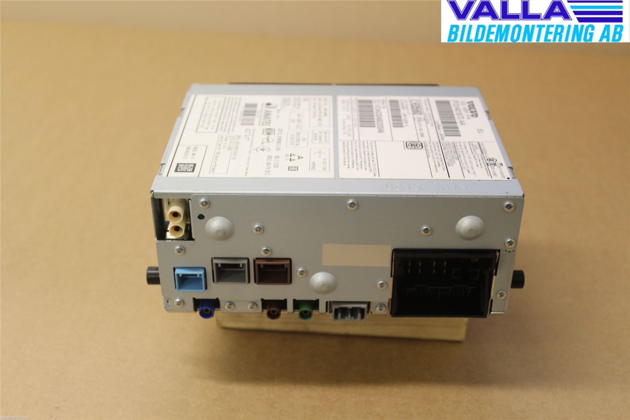 Volvo V60 14-18 Cd Radio - Multimediapanel