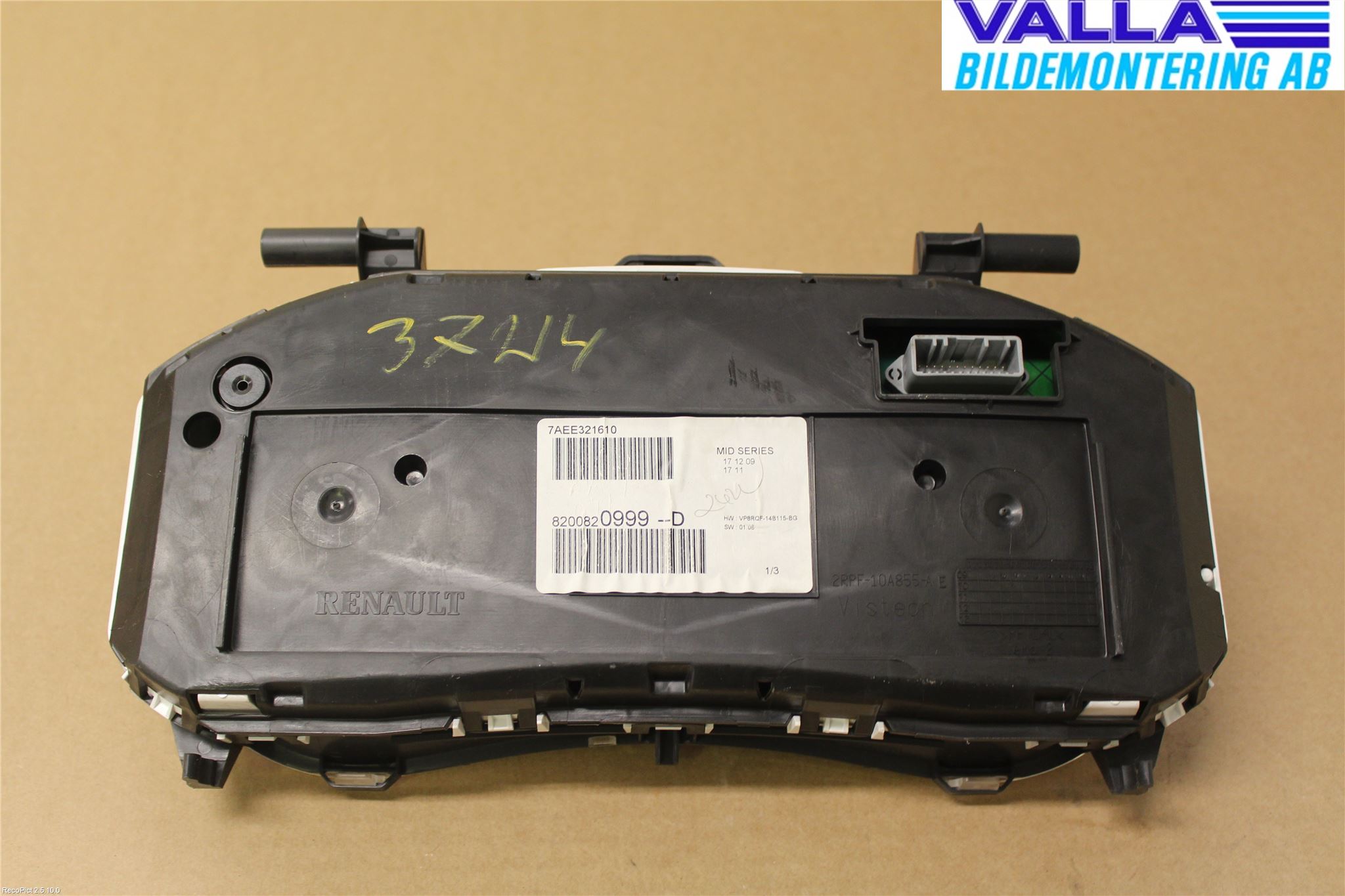 Renault CLIO III  09-12 Instrument Komb