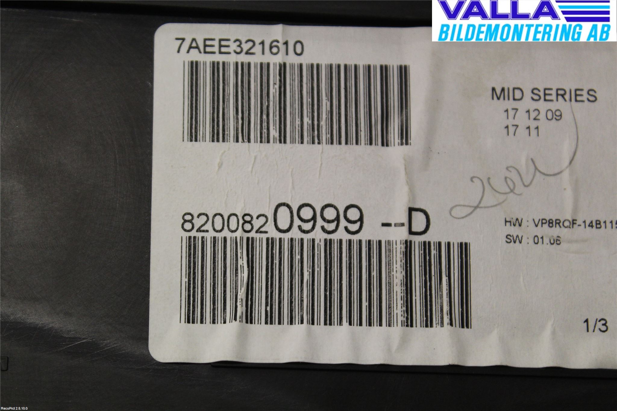 Renault CLIO III  09-12 Instrument Komb