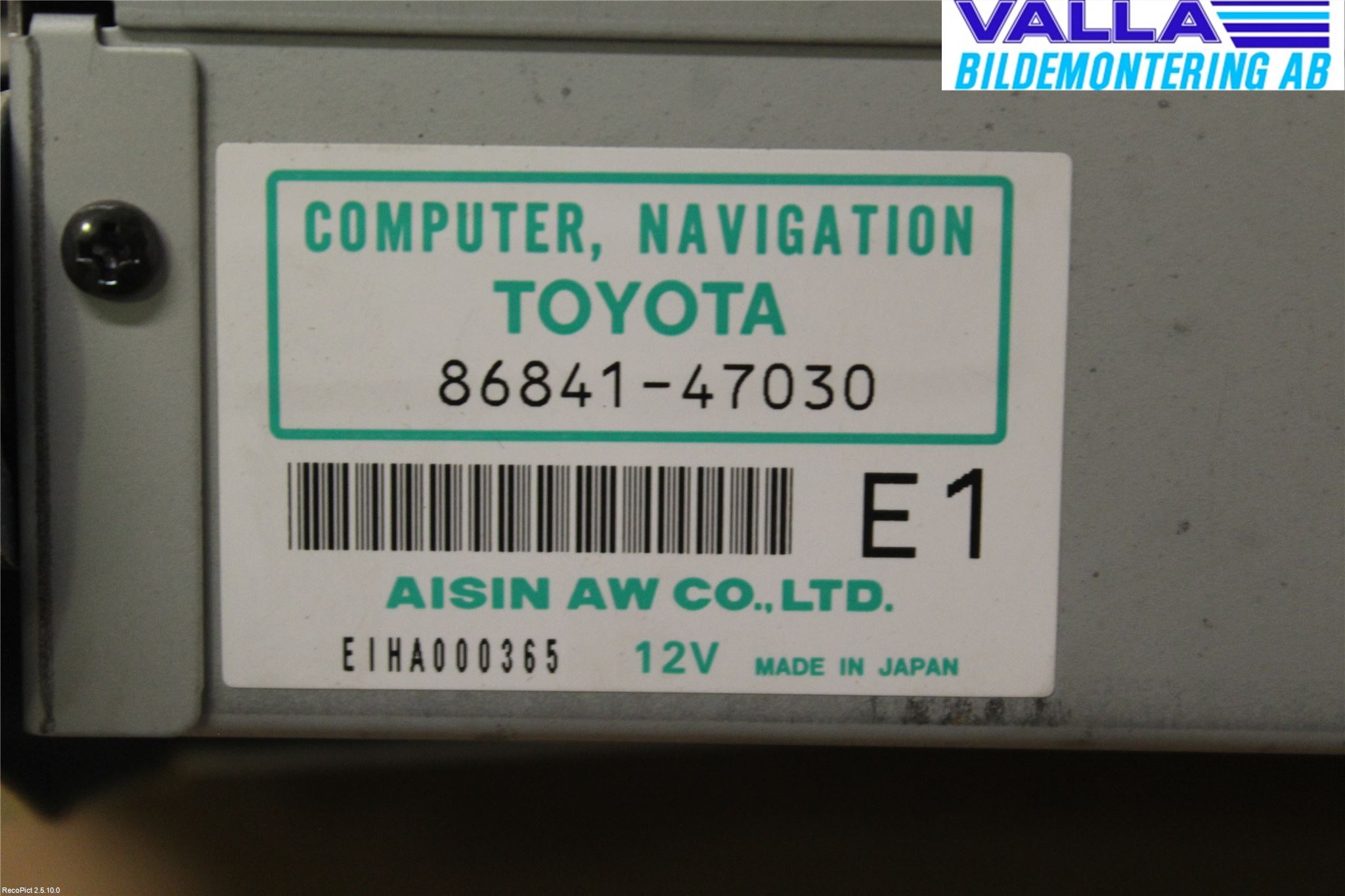 Lexus LS 430 01-06 Gps Navigator