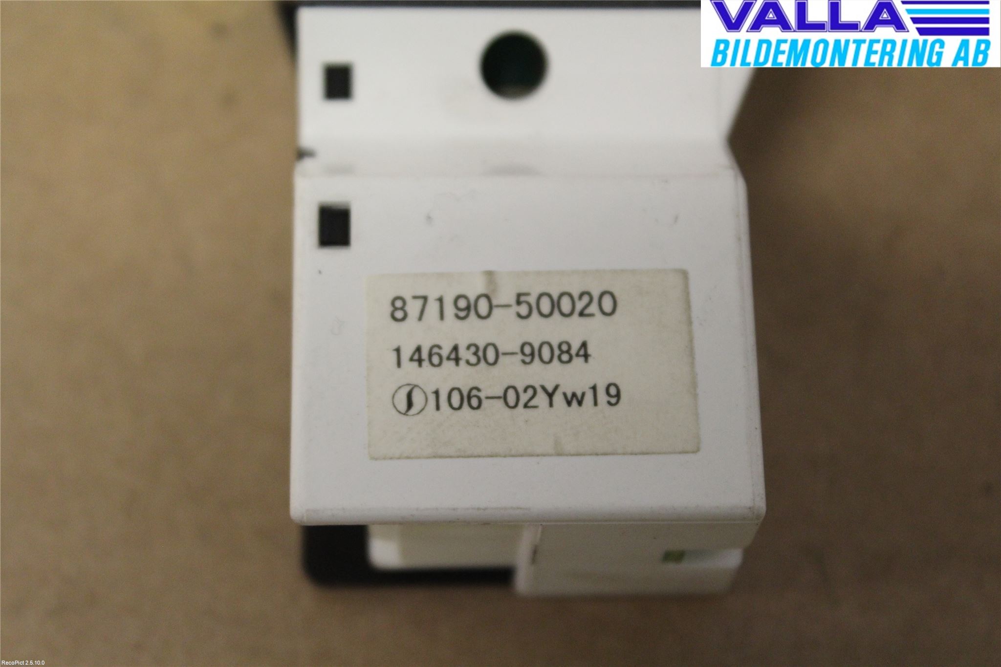 Lexus LS 430 01-06 Strömställare Övrigt