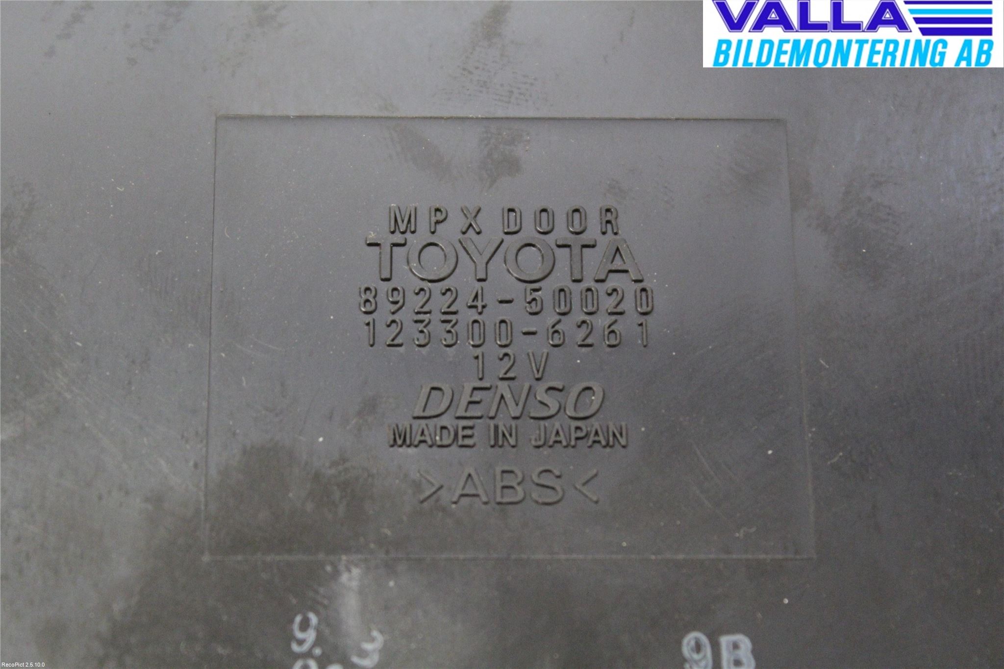 Lexus LS 430 01-06 Styrenhet Dörr