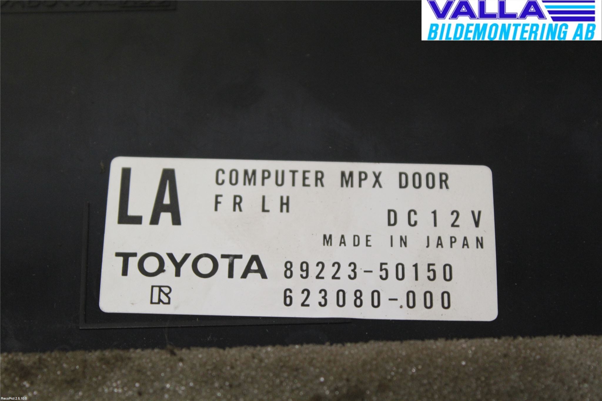 Lexus LS 430 01-06 Styrenhet Dörr