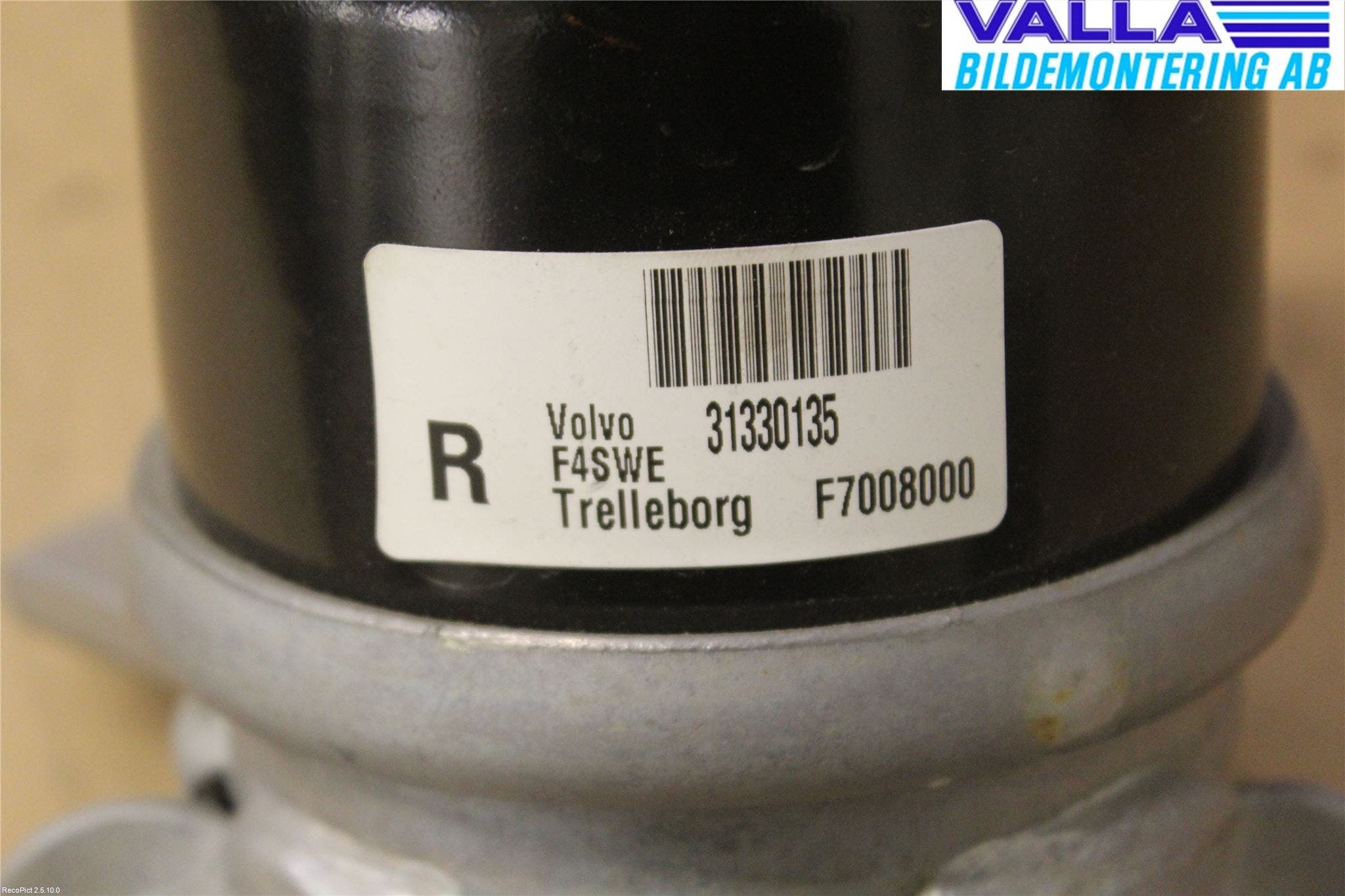 Volvo V70 14-16 Motorkudde