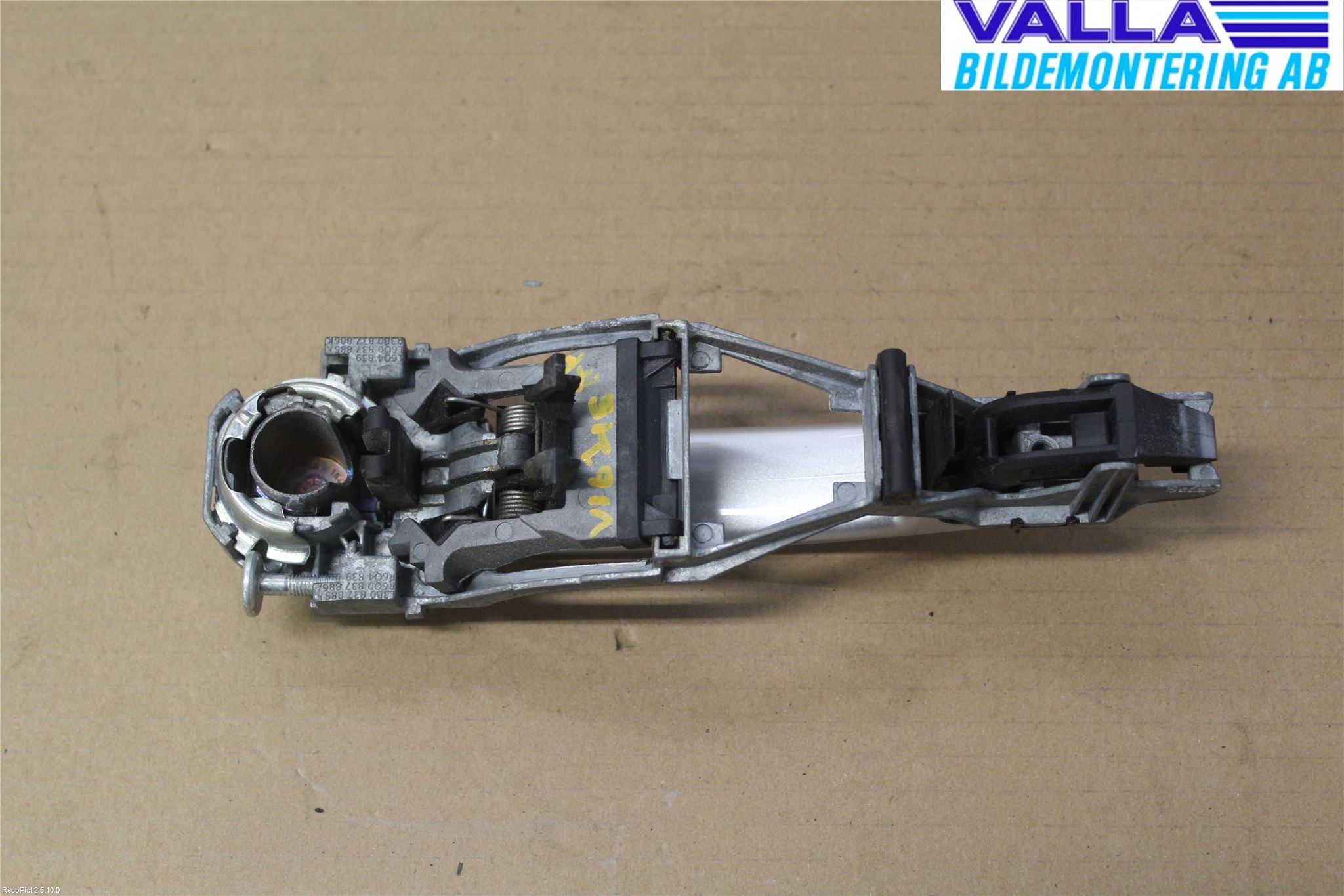 Volkswagen VW POLO 05-09 Dörrhandtag Yttre Hö