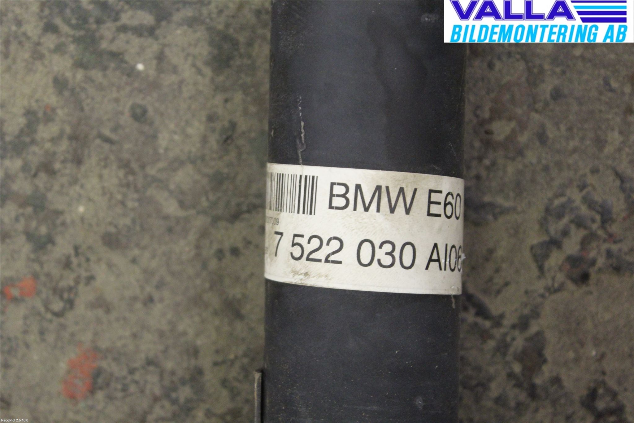 BMW 5 E60/61 Sed/Tou 02-10 Mellanaxel Komp