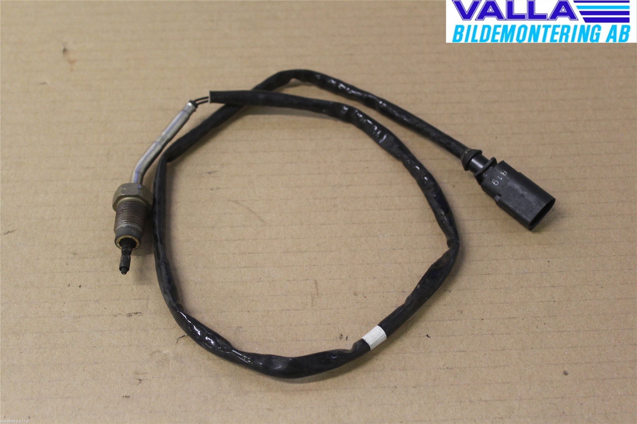 Volkswagen VW PASSAT 11-14 Givare Temp-Tryck Avgas