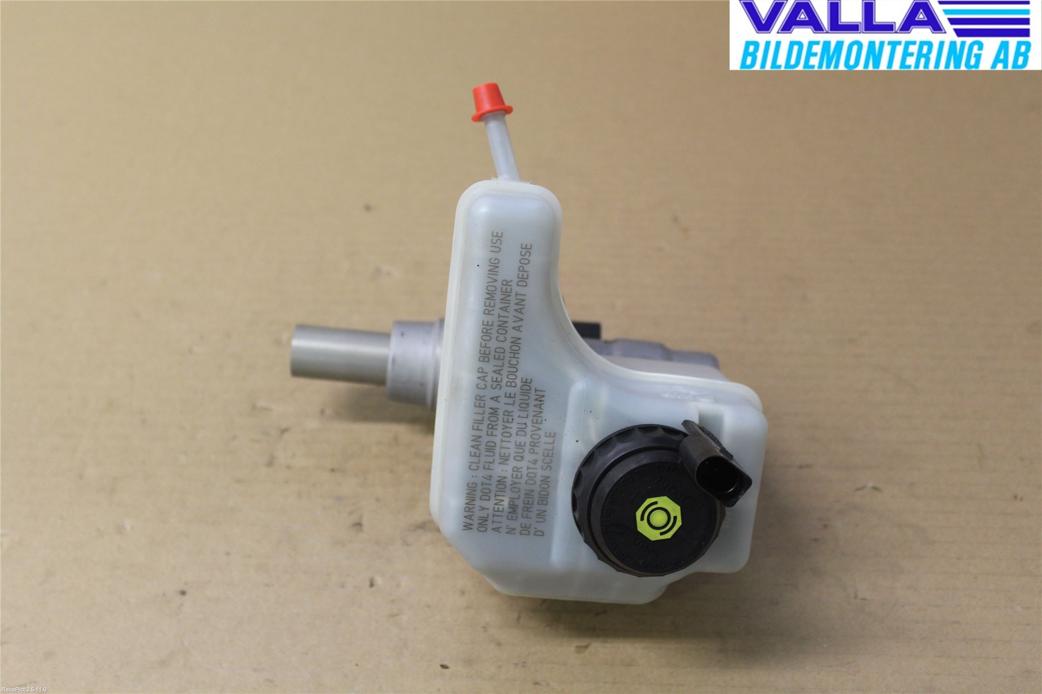 Volkswagen VW PASSAT 11-14 Broms Huvudcylinder