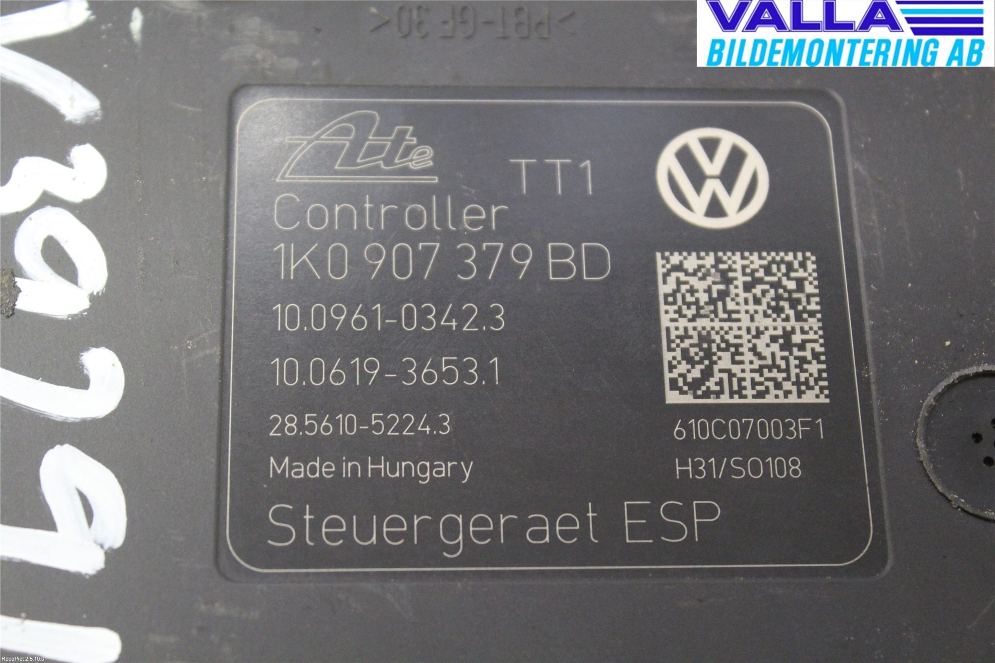 Skoda OCTAVIA (1Z) 05-13 Abs Hydraulaggregat
