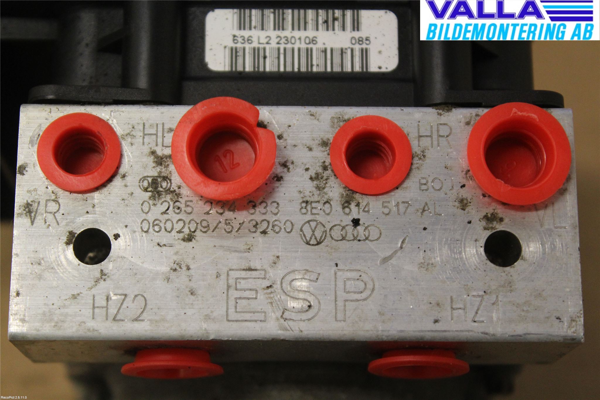 Audi A4/S4 05-07 Abs Hydraulaggregat