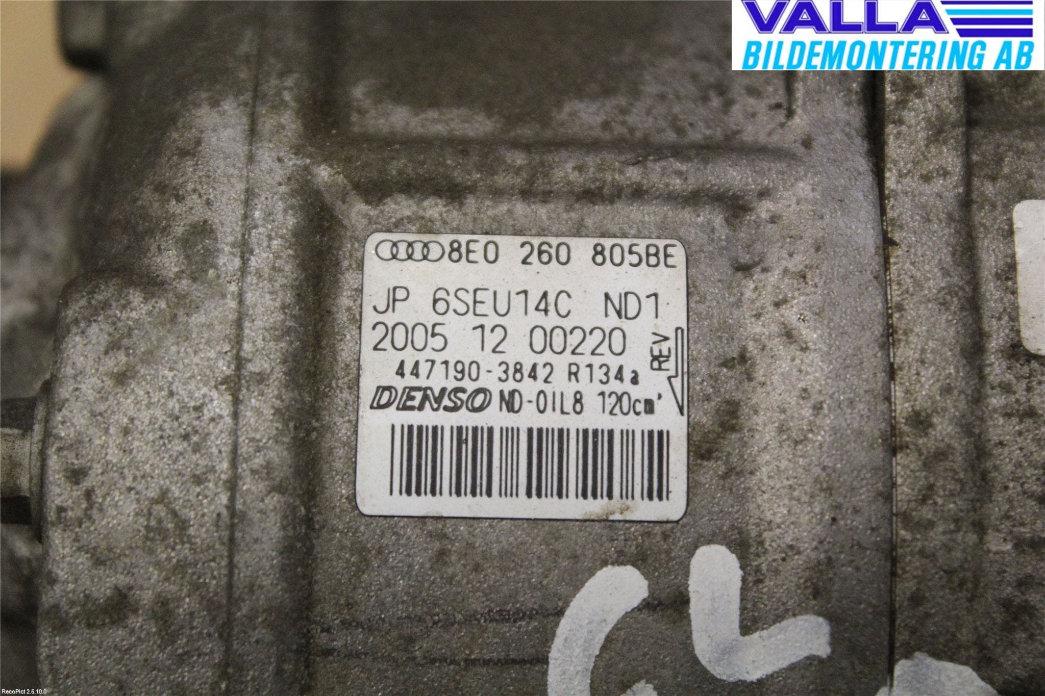 Audi A4/S4 05-07 Ac Kompressor