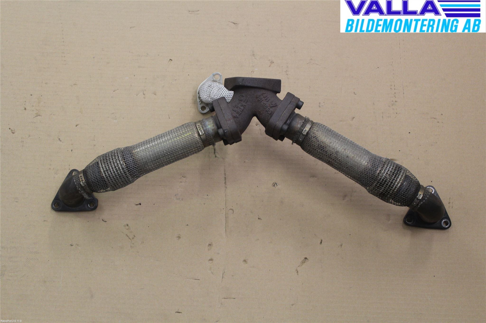 Audi A4/S4 05-07 Grenrör Avgas